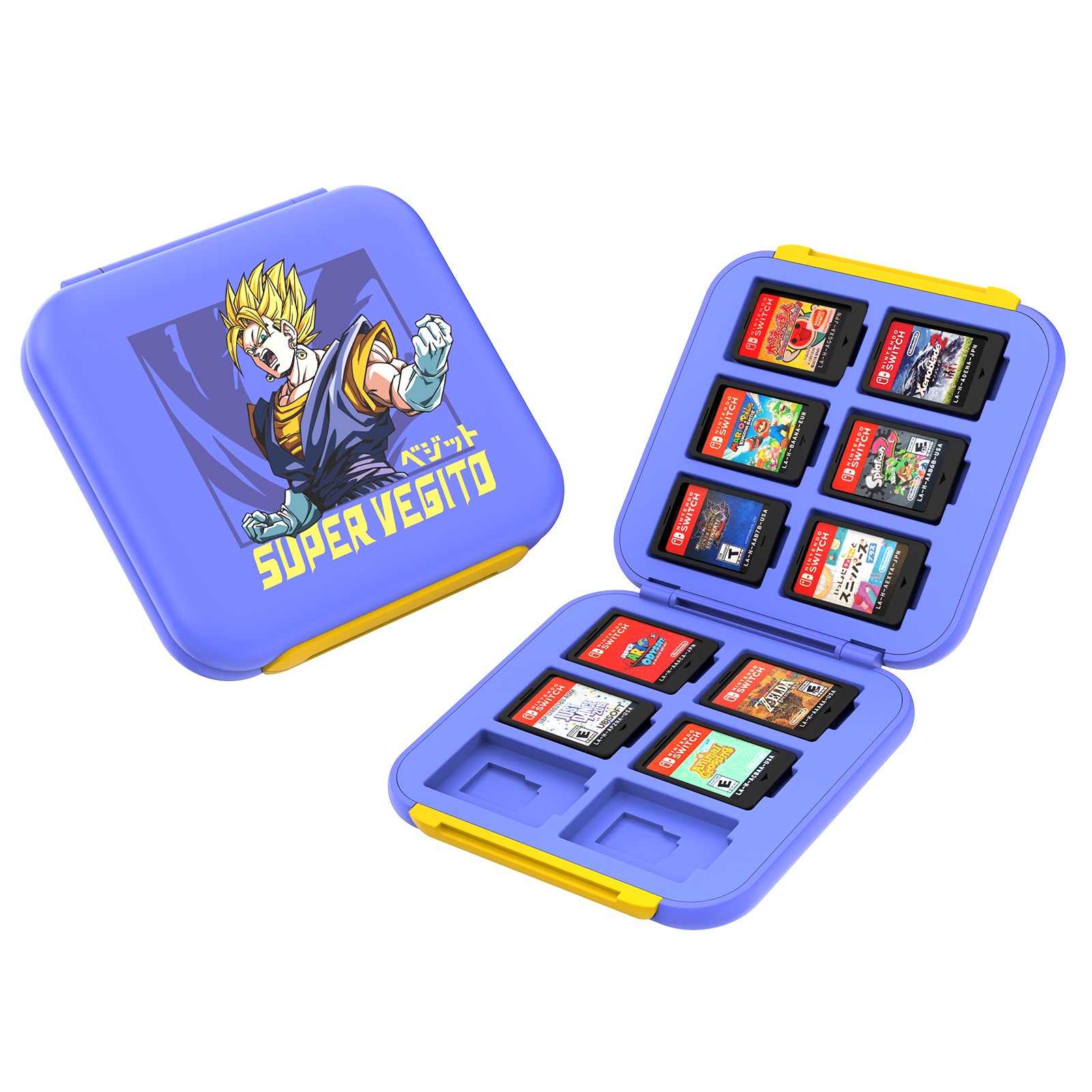 IINE Dragon Ball Cassette Box 12 Card Case Compatible Nintendo Switch Game Cards