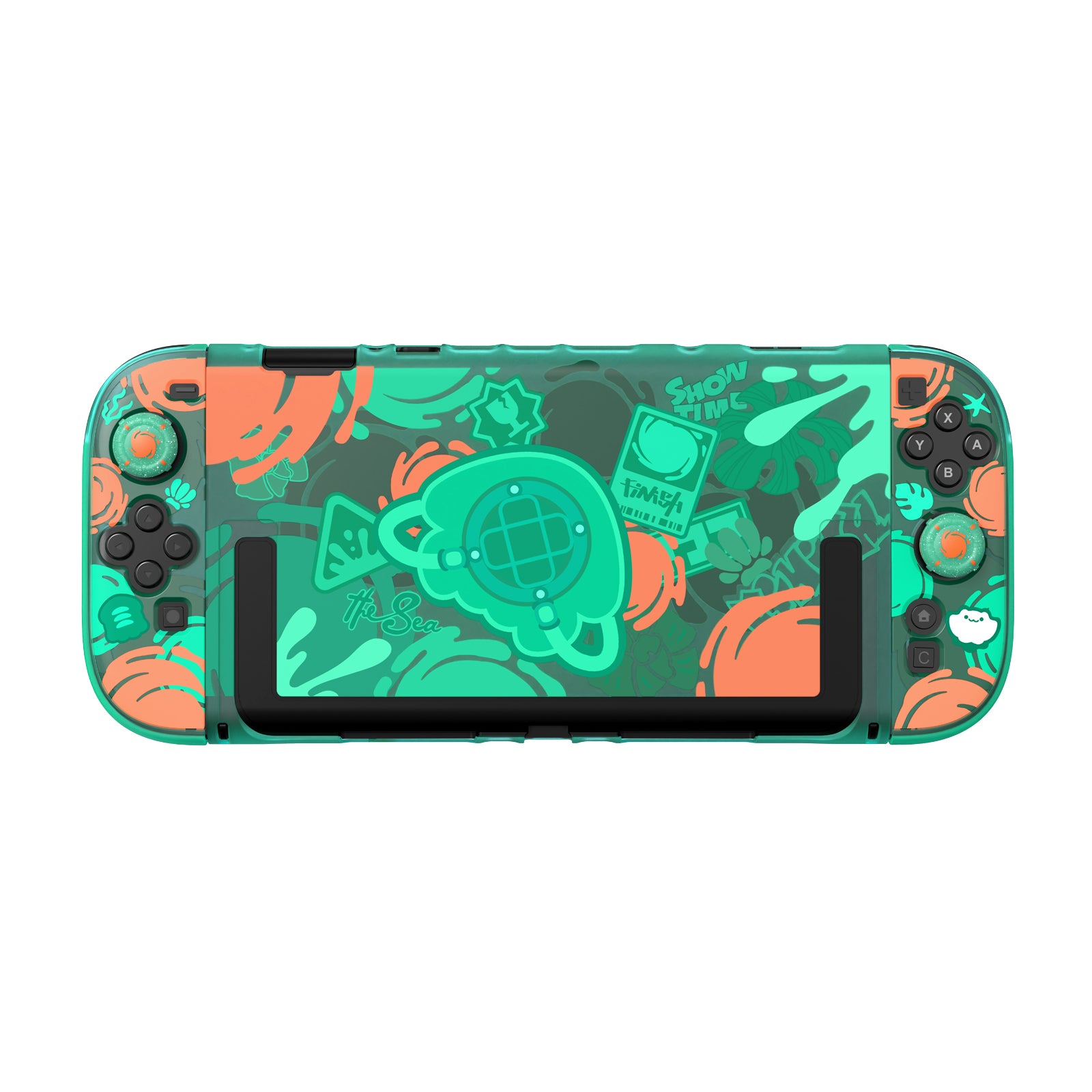 IINE Color Strike Protective Case for Switch 2 Atomic Green