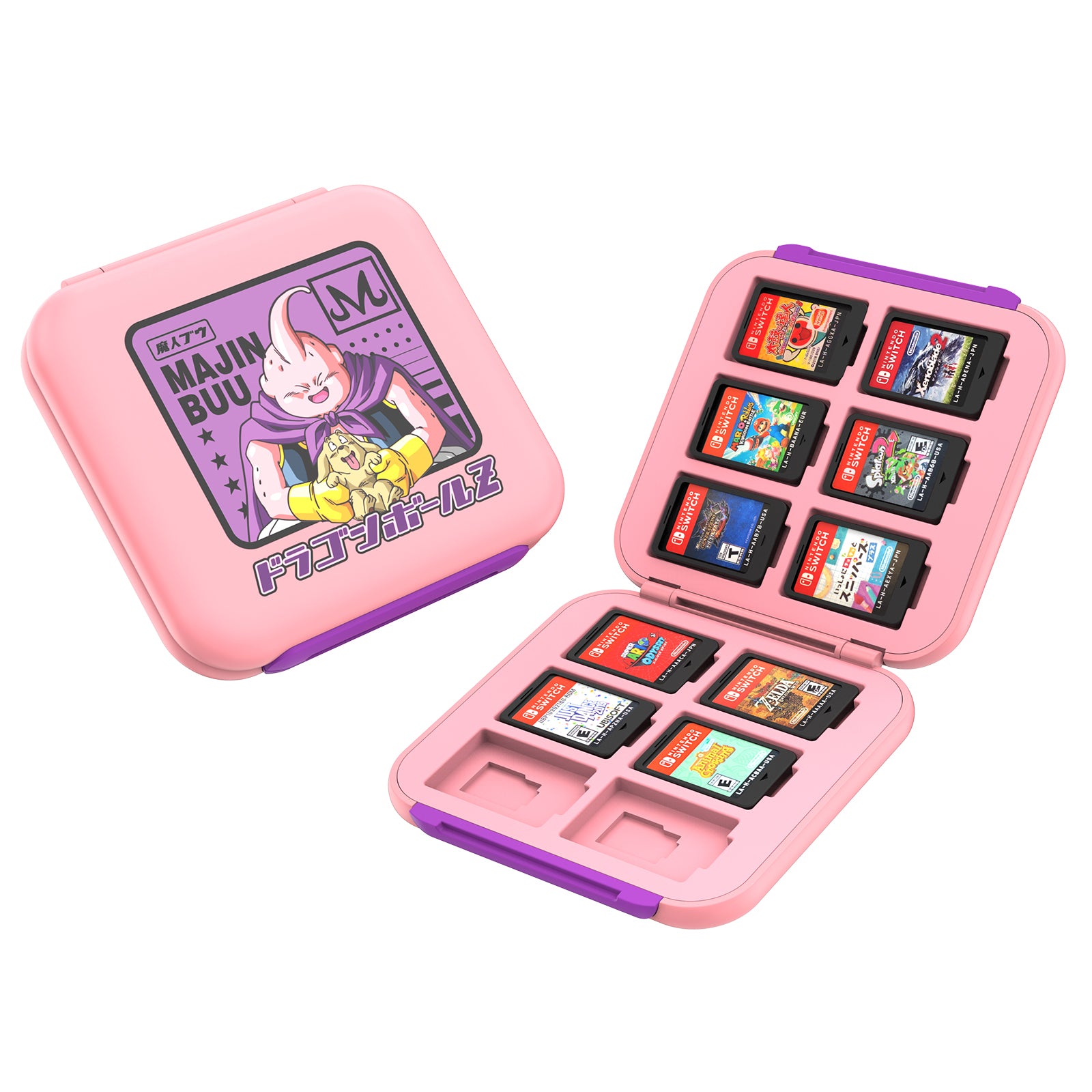 IINE Dragon Ball Cassette Box 12 Card Case Compatible Nintendo Switch Game Cards