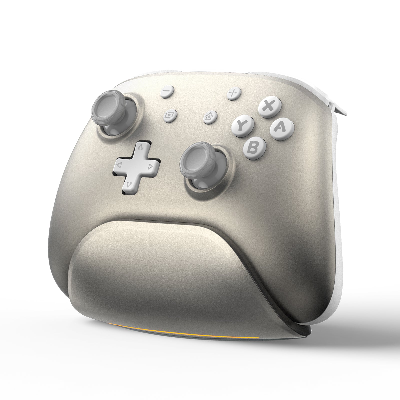 IINE Aether Radiant Silver Wireless Controller with Charging Dock
