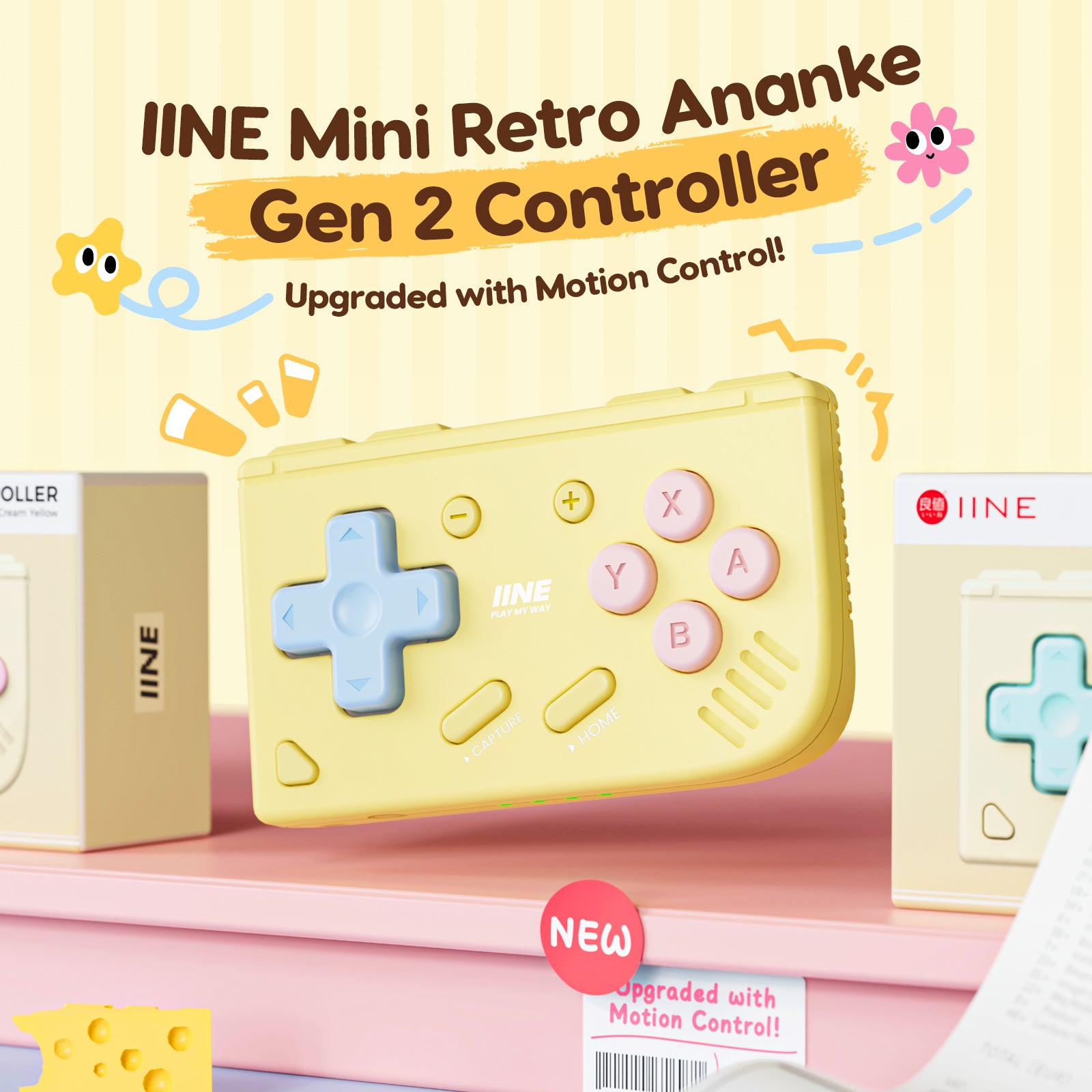 IINE Mini Retro Ananke Gen 2 Controller