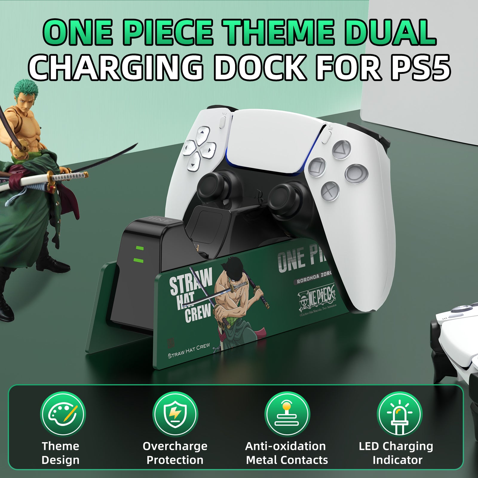 IINE PS5 Cartoon Controller Charging Base Dual Controller Charging