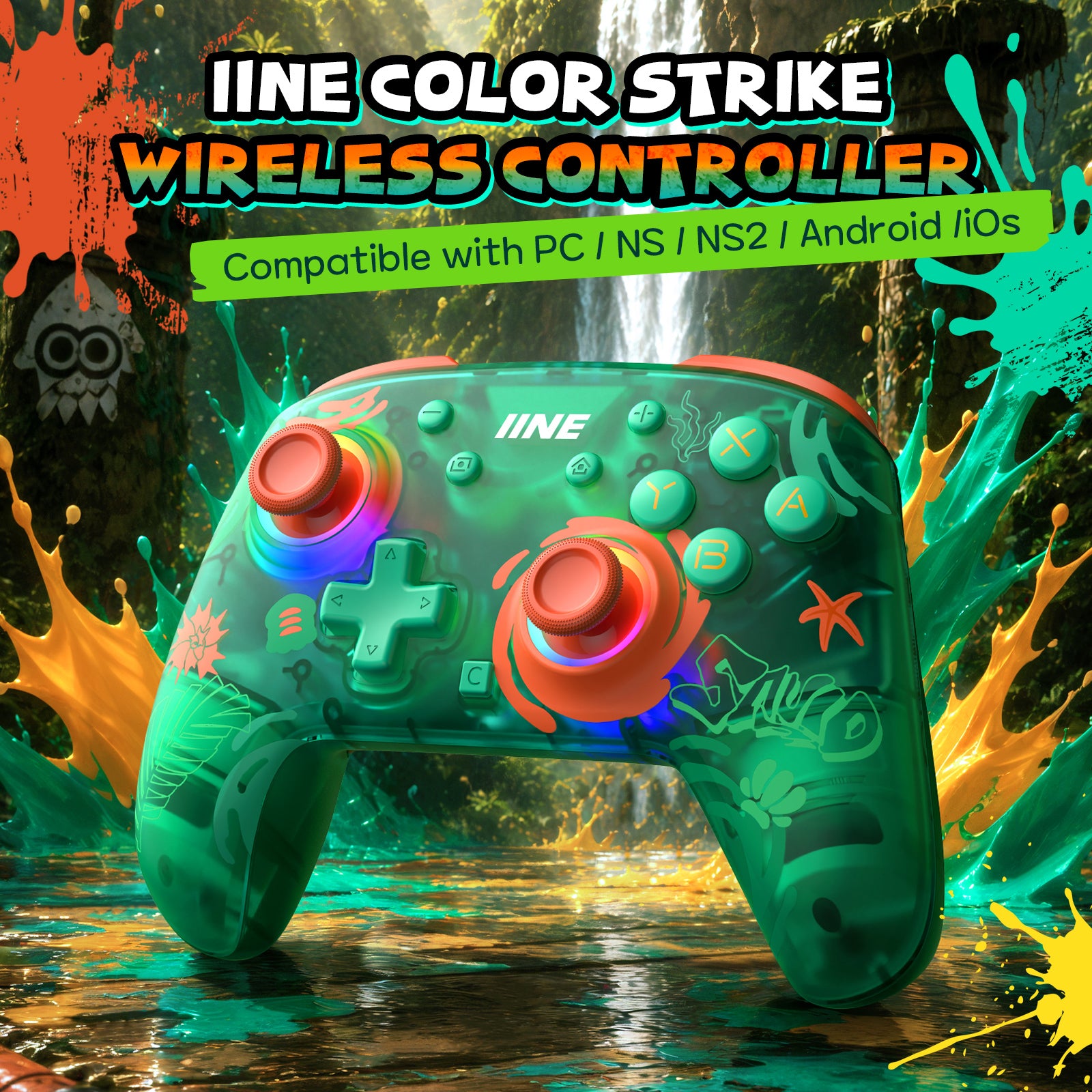 IINE Stella Series Wireless Controller for Switch 2