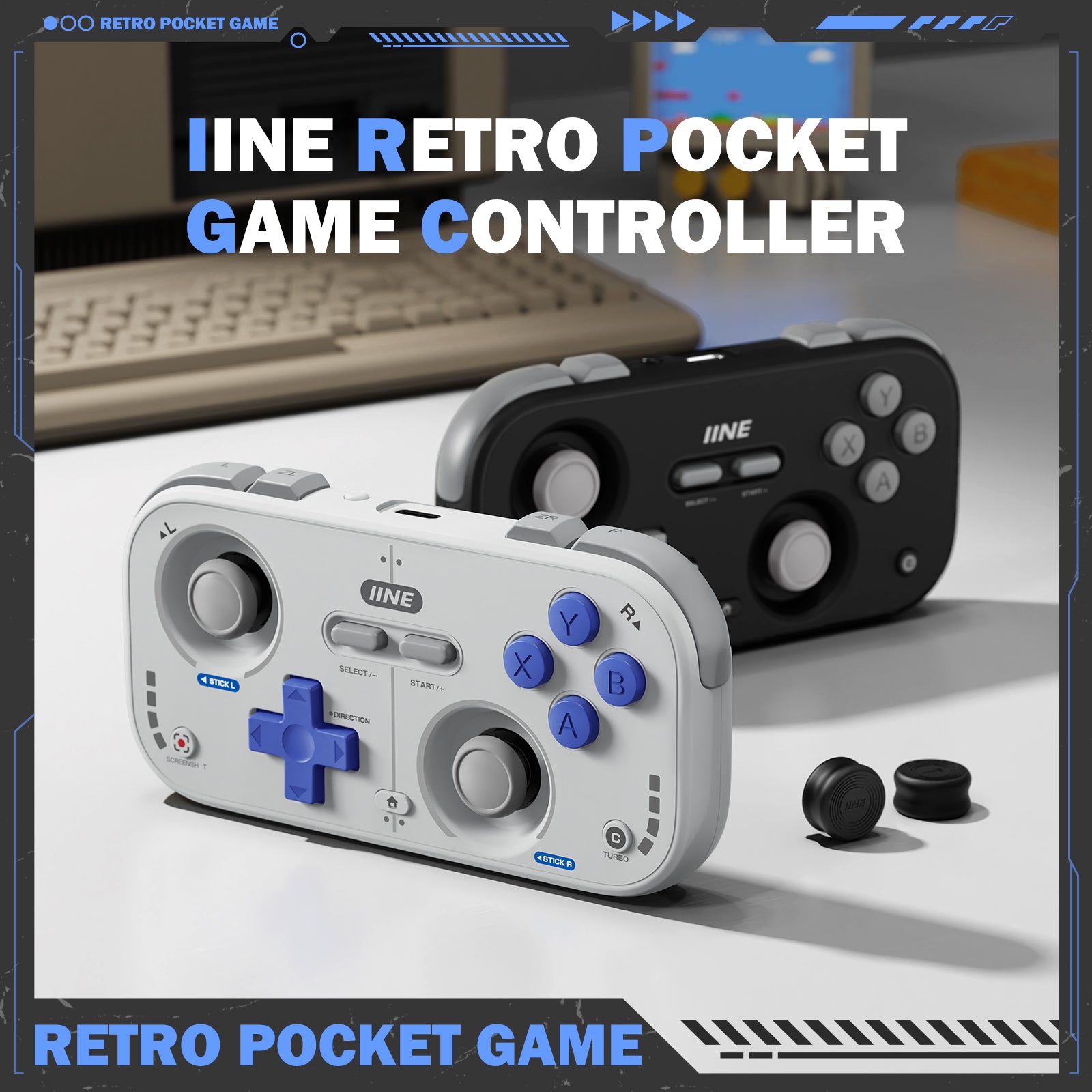 IINE PC Version Retro Pocket Game Controller