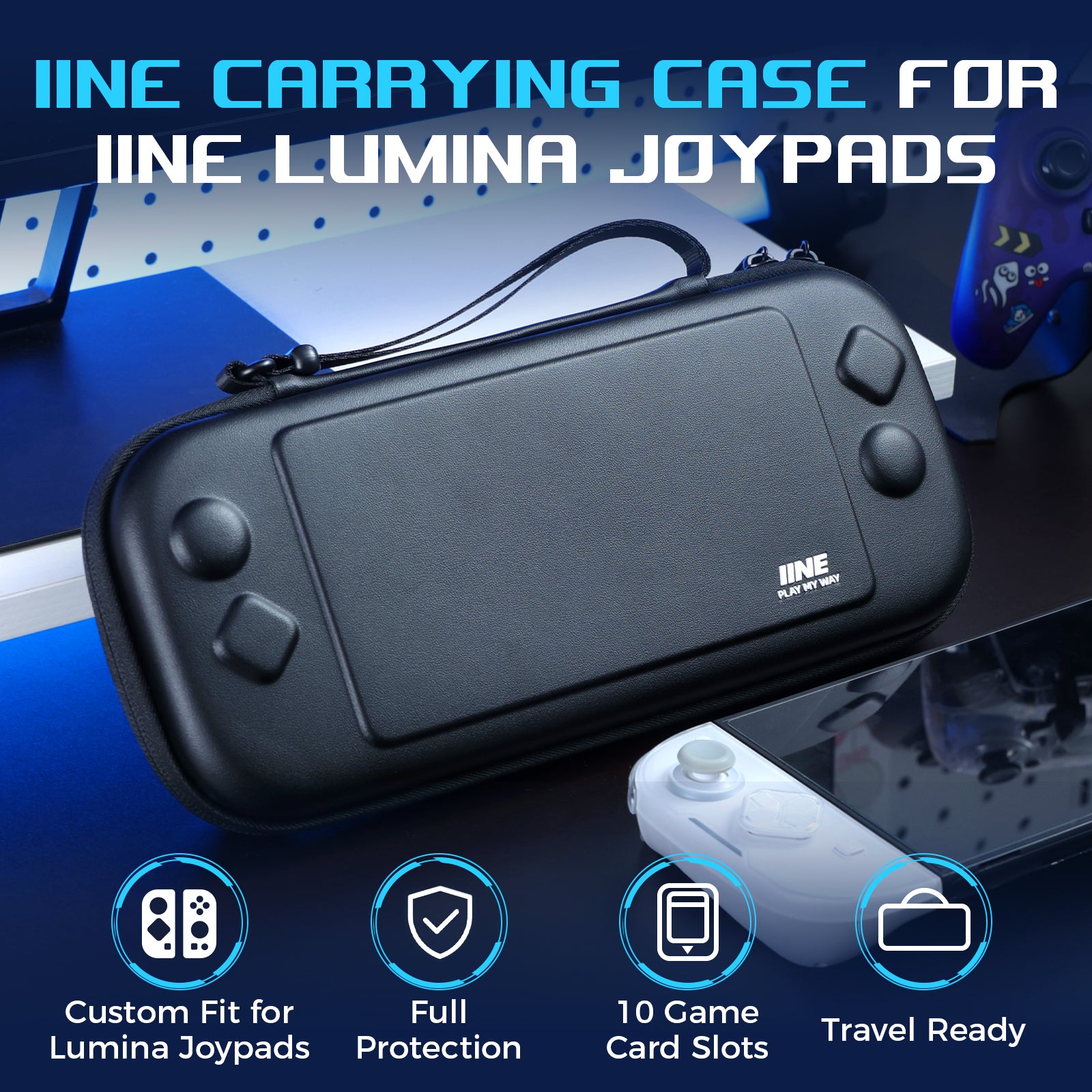 IINE Twin Lumina Wireless Joypad for Switch 2