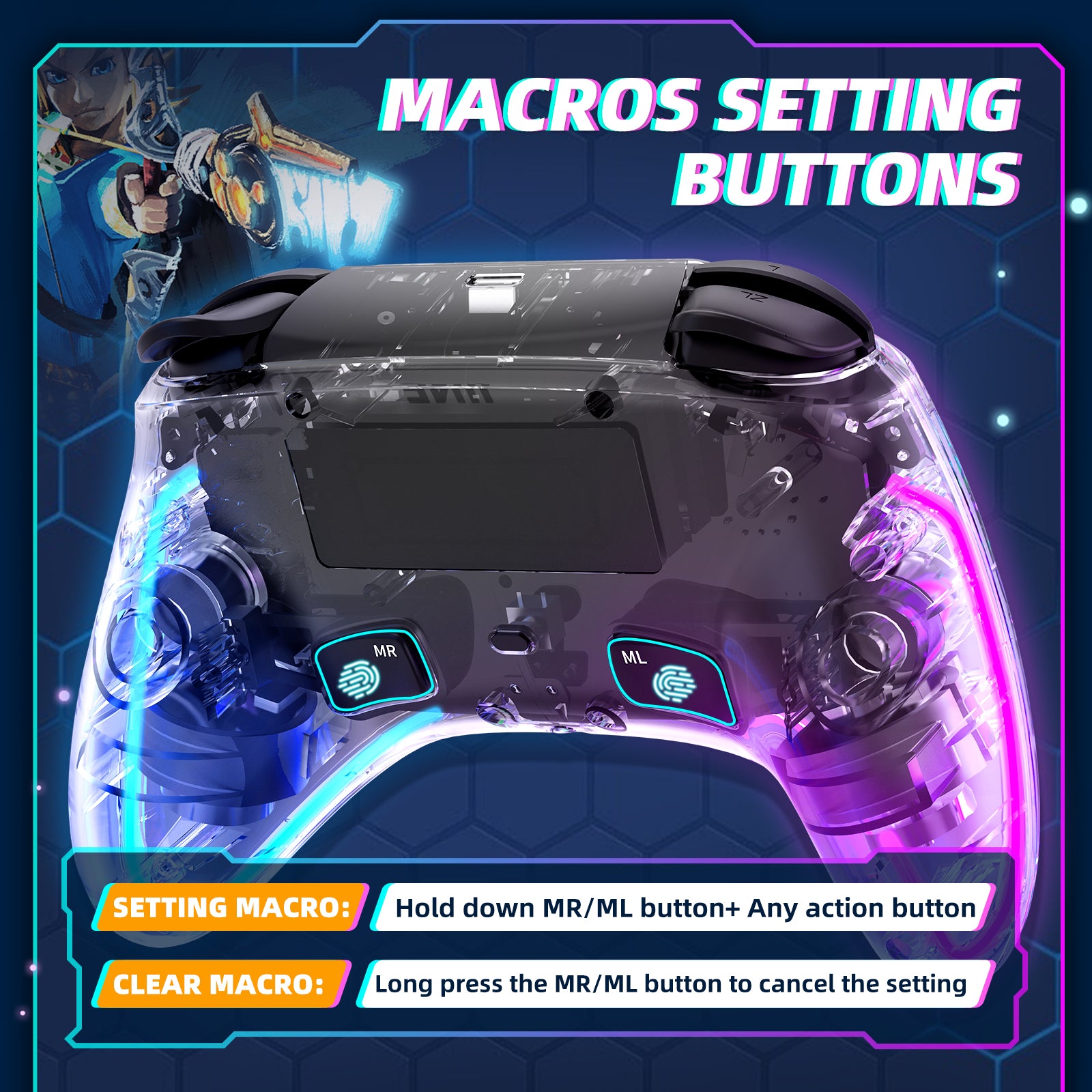 IINE Ares Transparent Wireless Controller