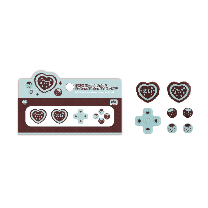 IINE Switch 2 retro Polka Dot Protective Case & Button Sticker Set
