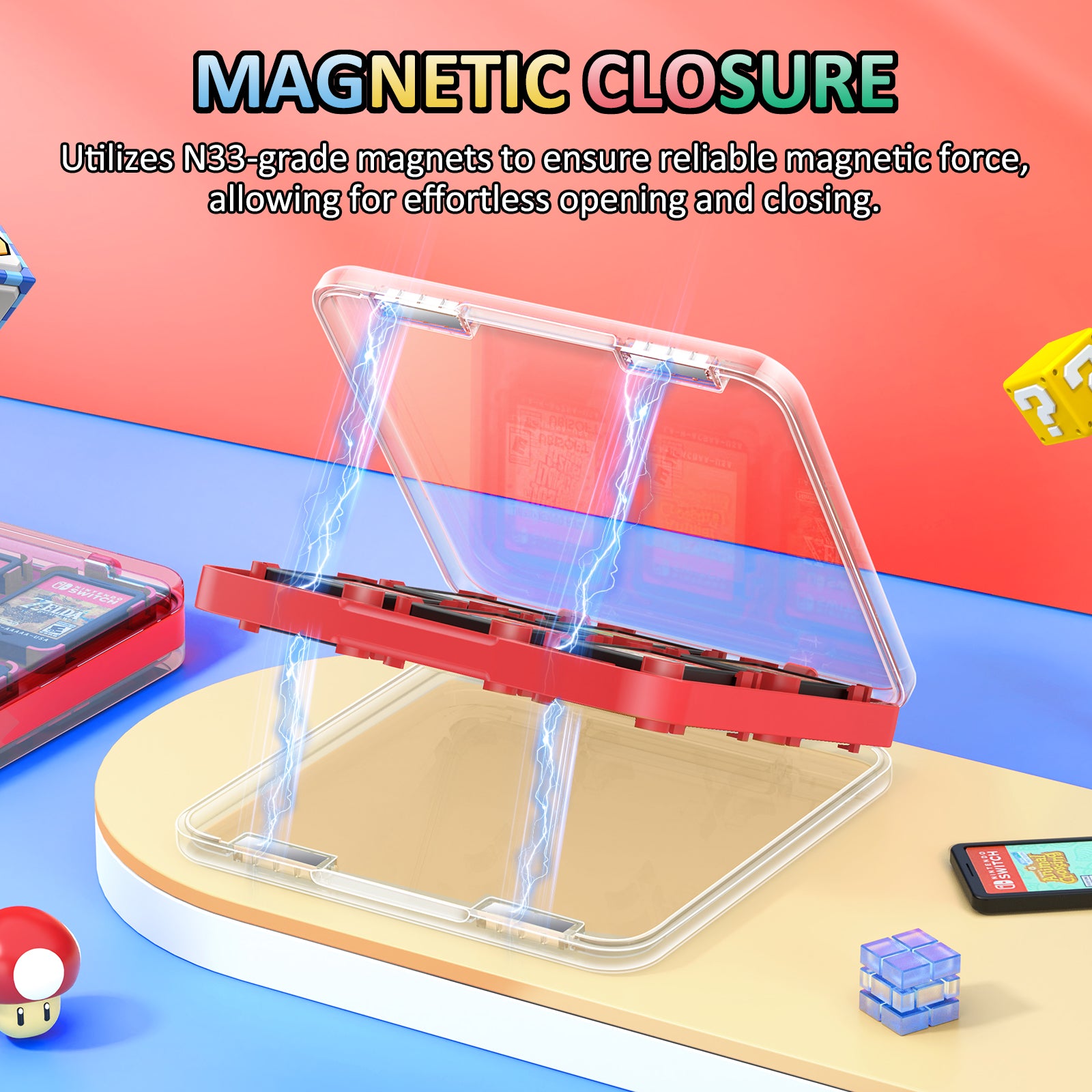 lINE SWITCH GAME CARD CASE