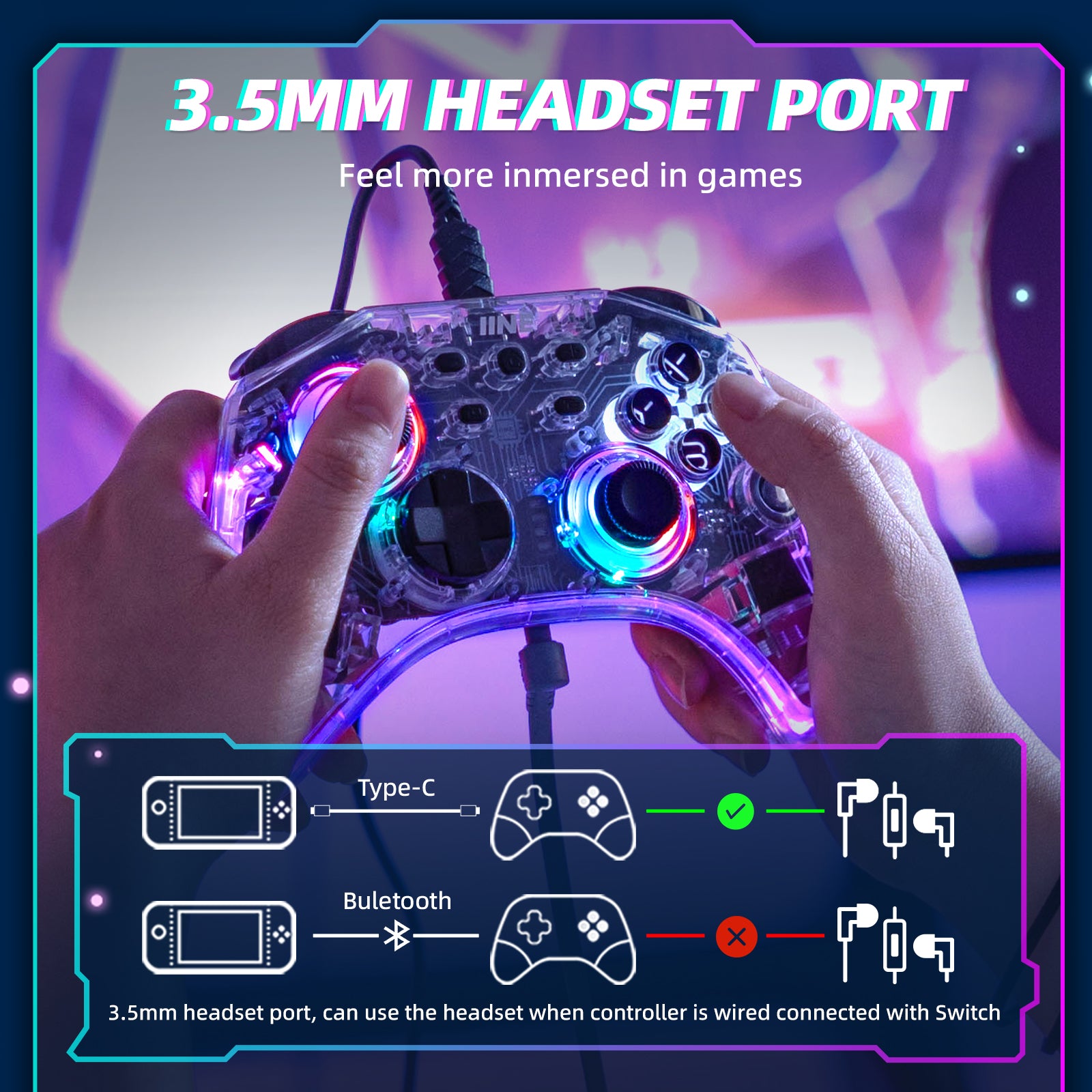 IINE Ares Transparent Wireless Controller
