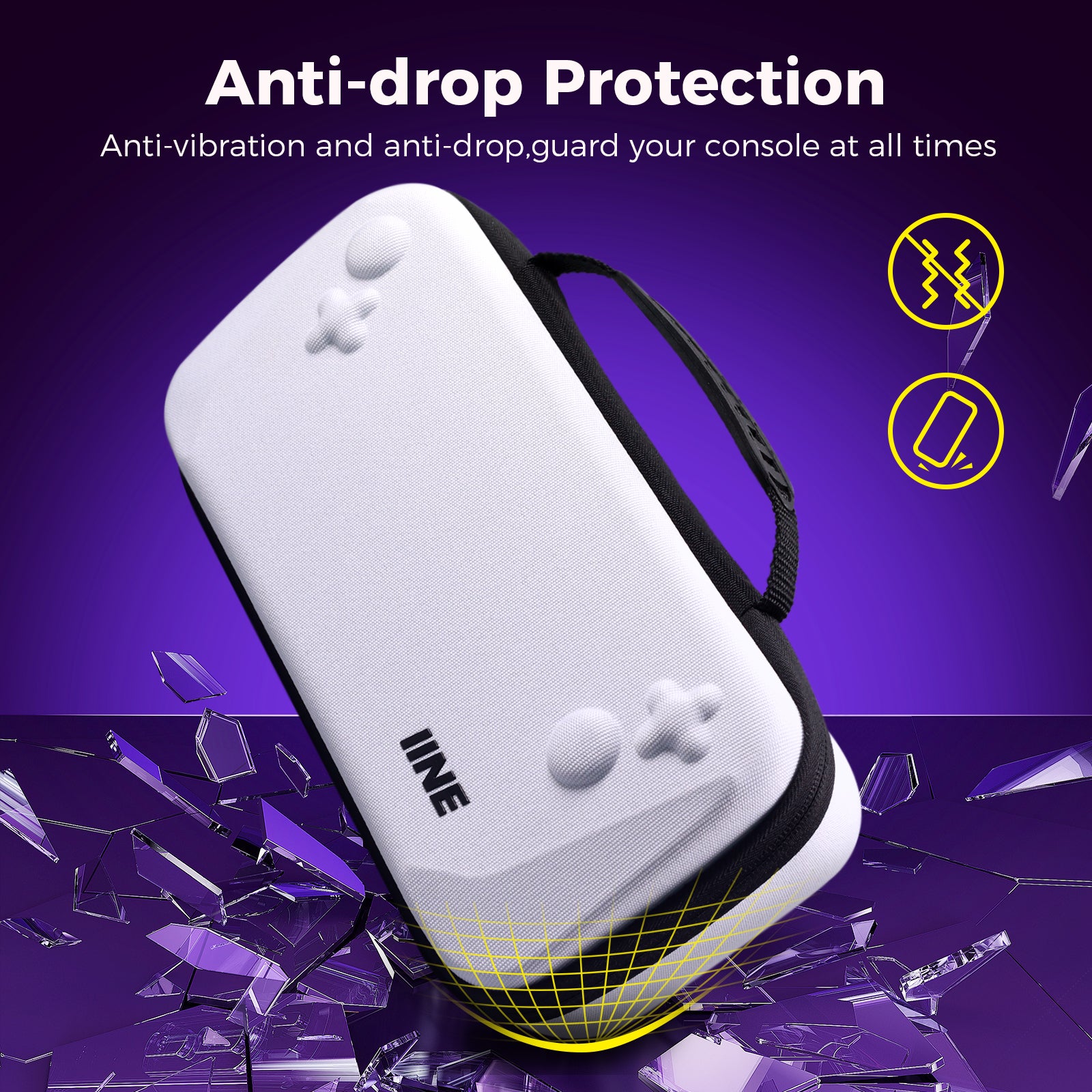 IINE ROG Ally Storage Bag Compitable with ROG Ally Gaming Handheld and accessories