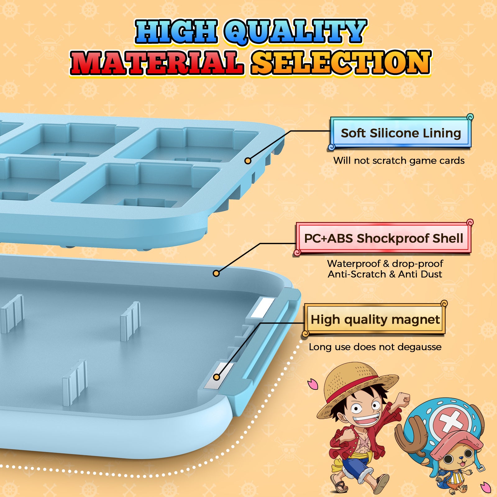 IINE Cartoon Cassette Box 12 Card Case For Nintendo Switch