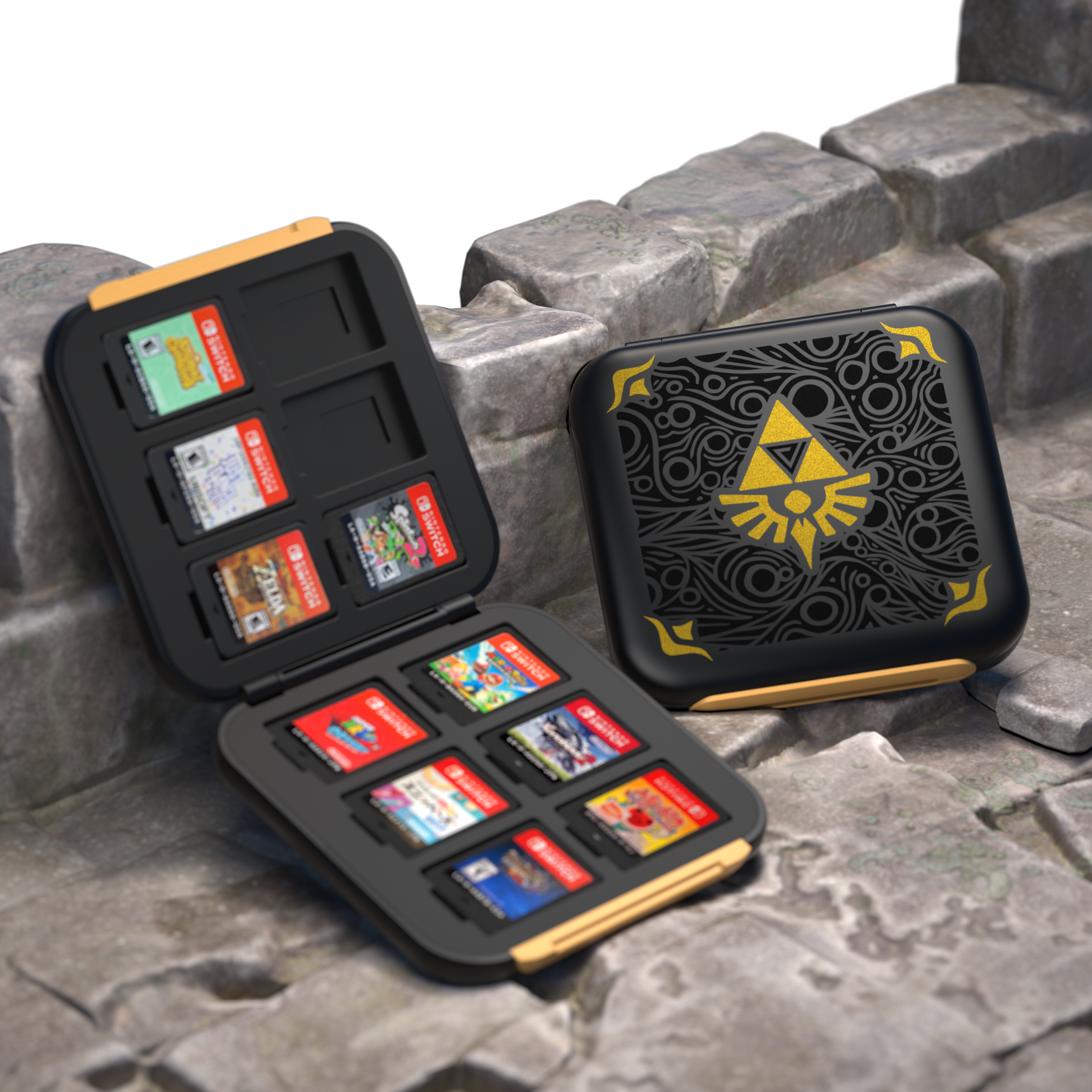 IINE Zelda Triforce Designs Game Accessories for Nintendo Switch