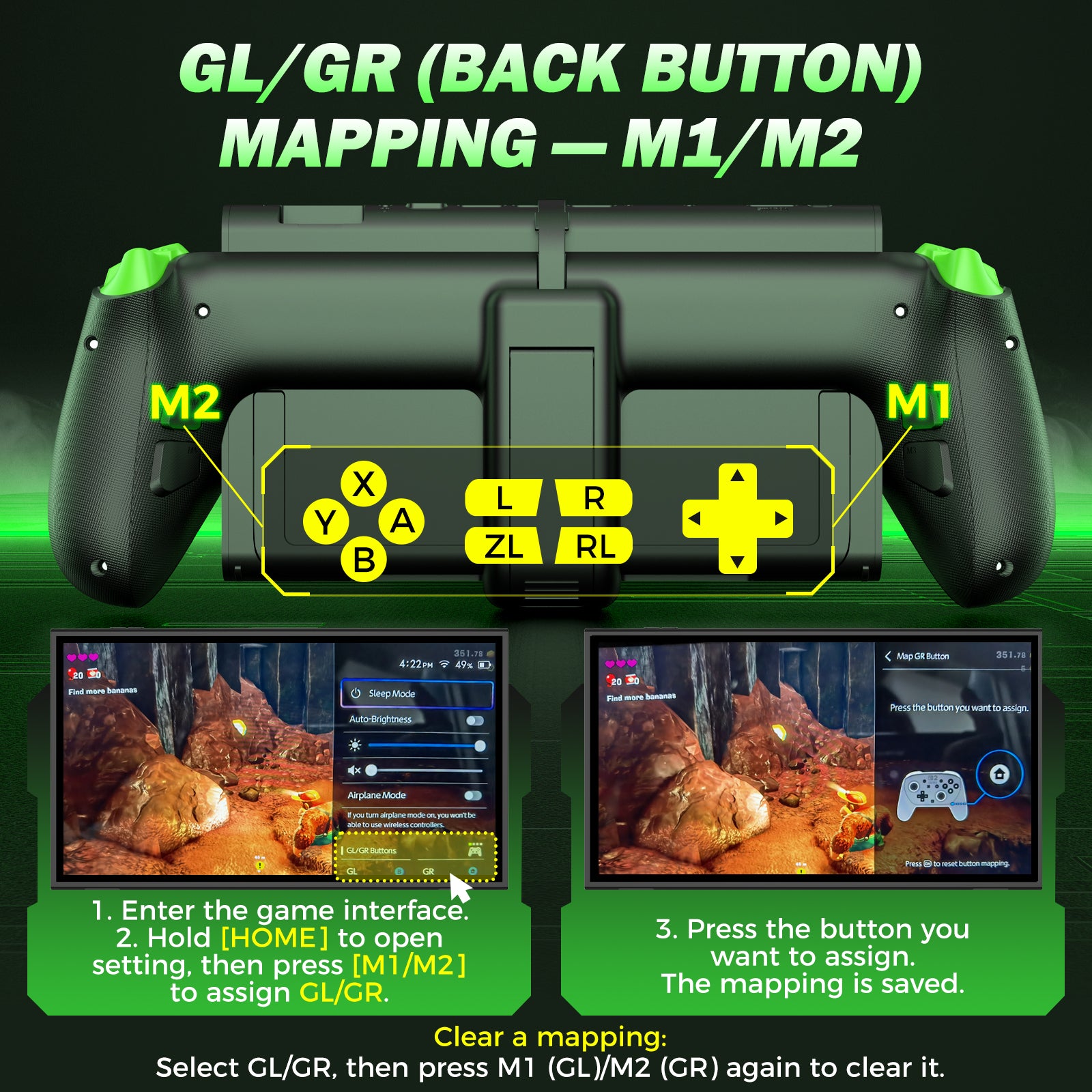 IINE One-piece Gaming Controller for Switch 2