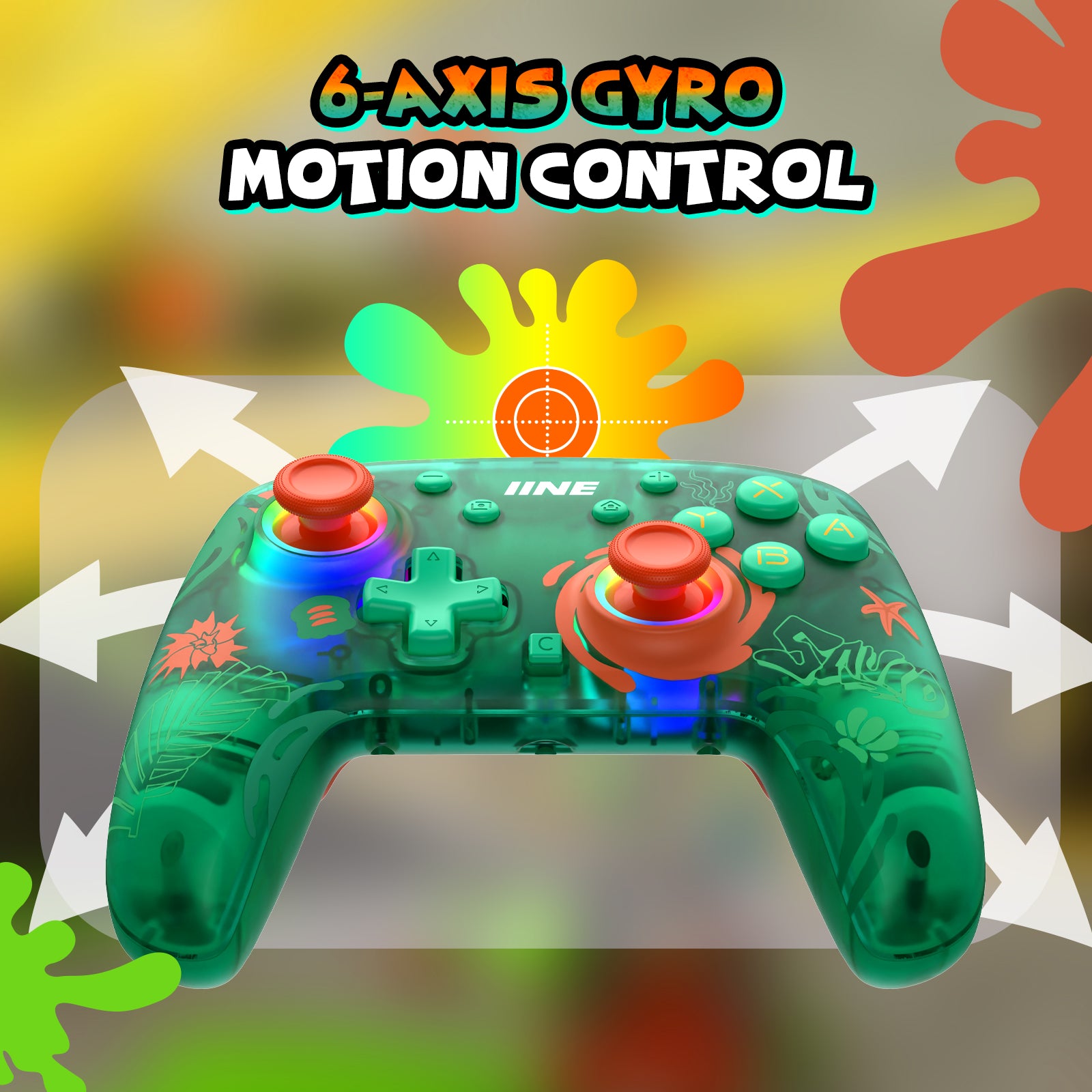 IINE Stella Series Wireless Controller for Switch 2