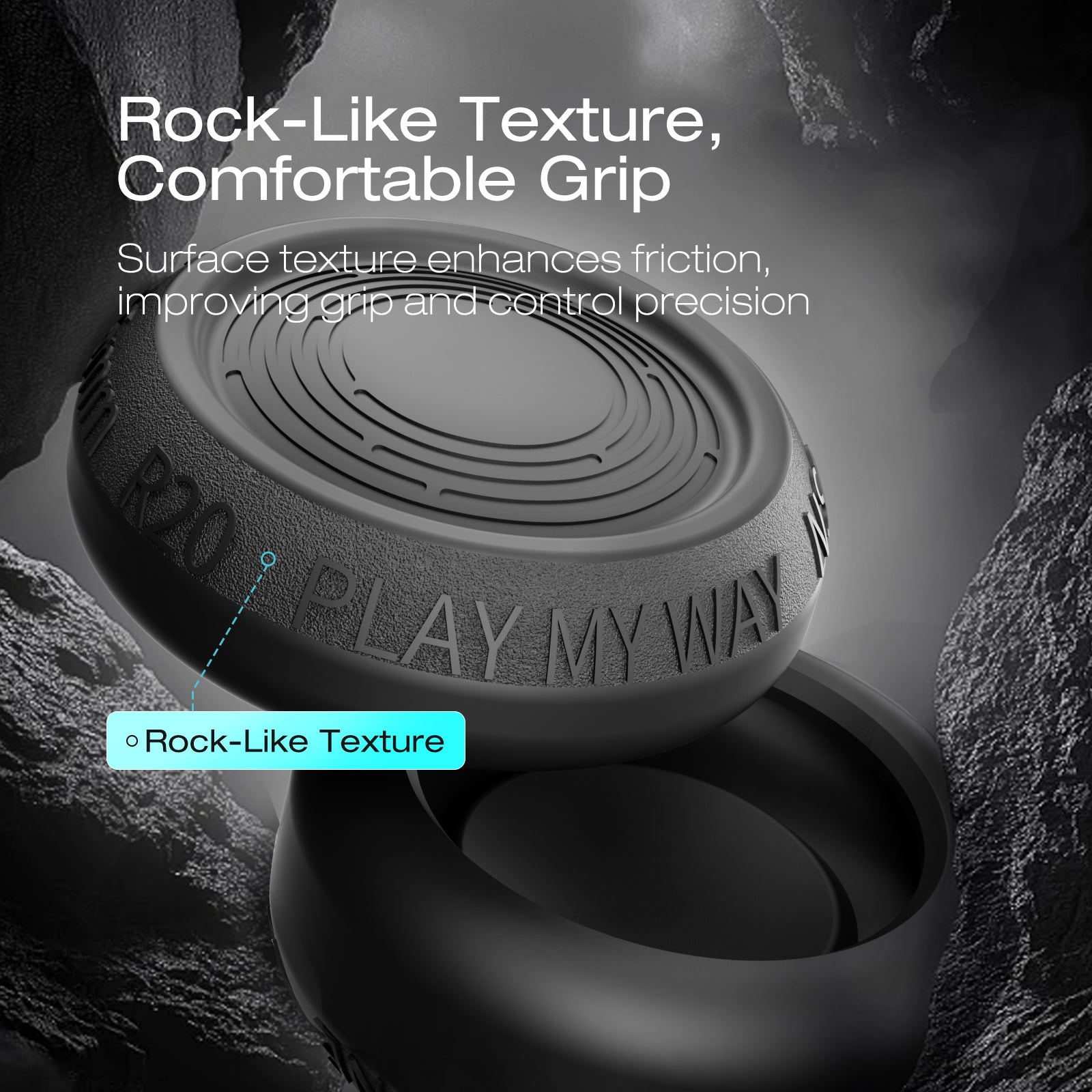 IINE 8pcs 4 Height Options Silicone Joystick Caps for Switch 2