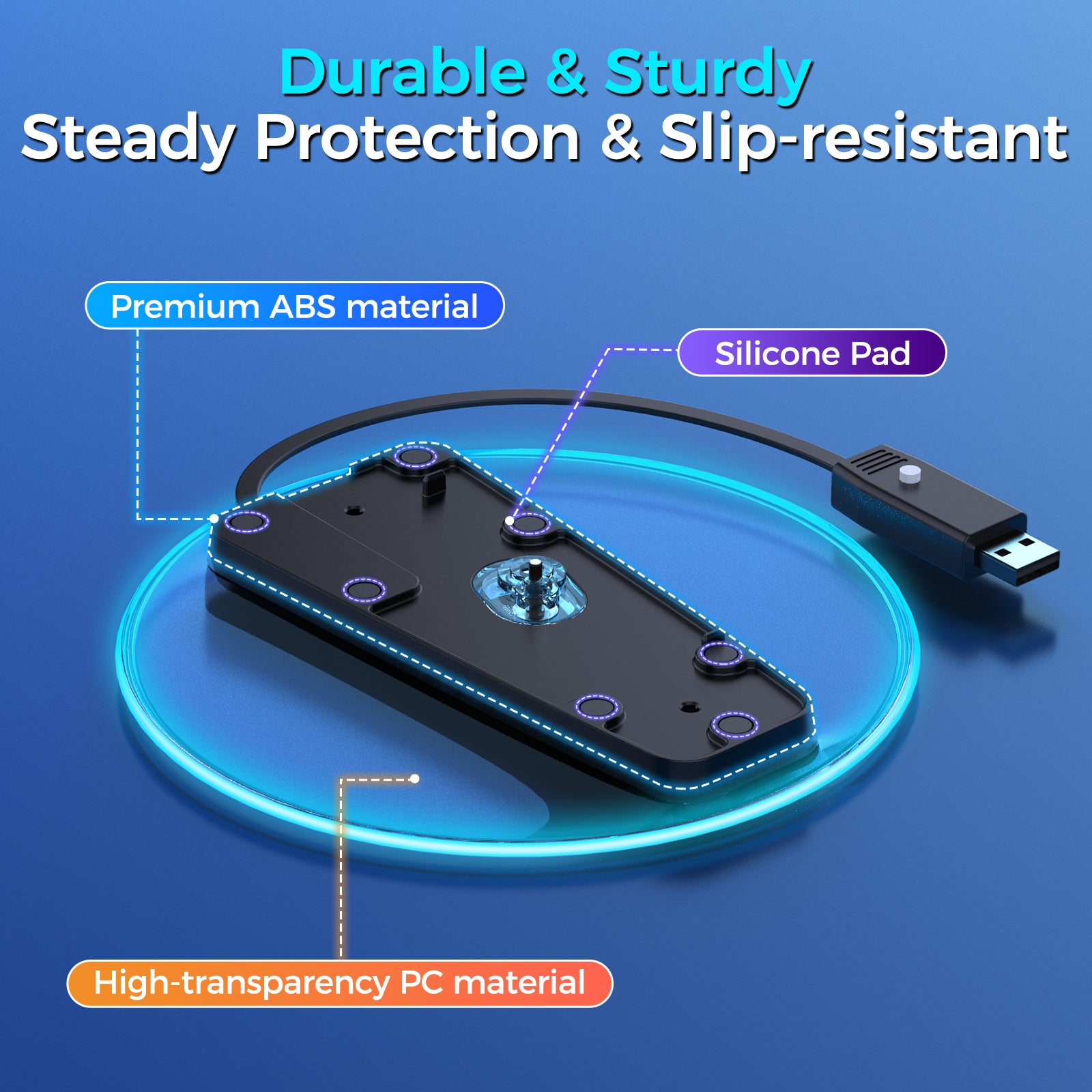 IINE RGB Vertical Stand for PS5 Pro & PS5 & PS5 Slim Disc & Digital