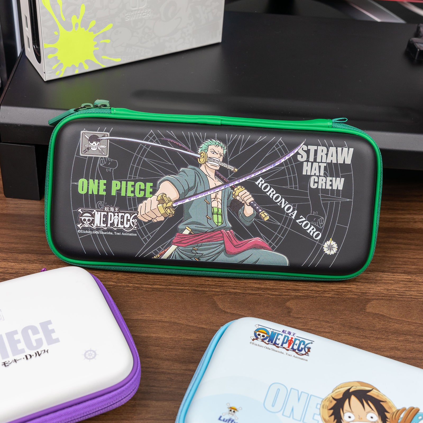 IINE Cartoon EVA Storage Bag Console Carry Case for Nintendo Switch/OLED