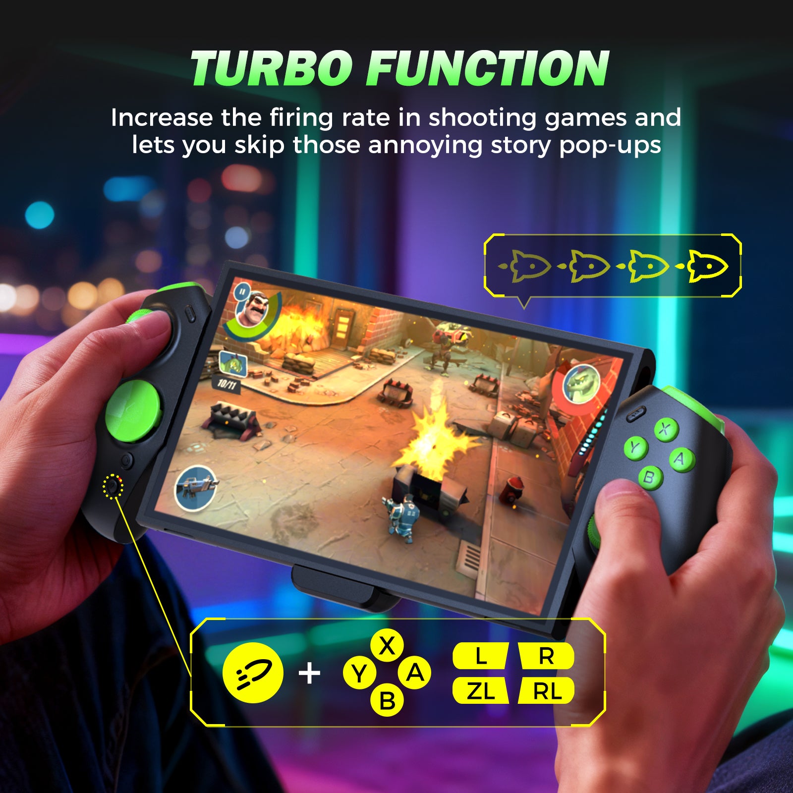 IINE One-piece Gaming Controller for Switch 2