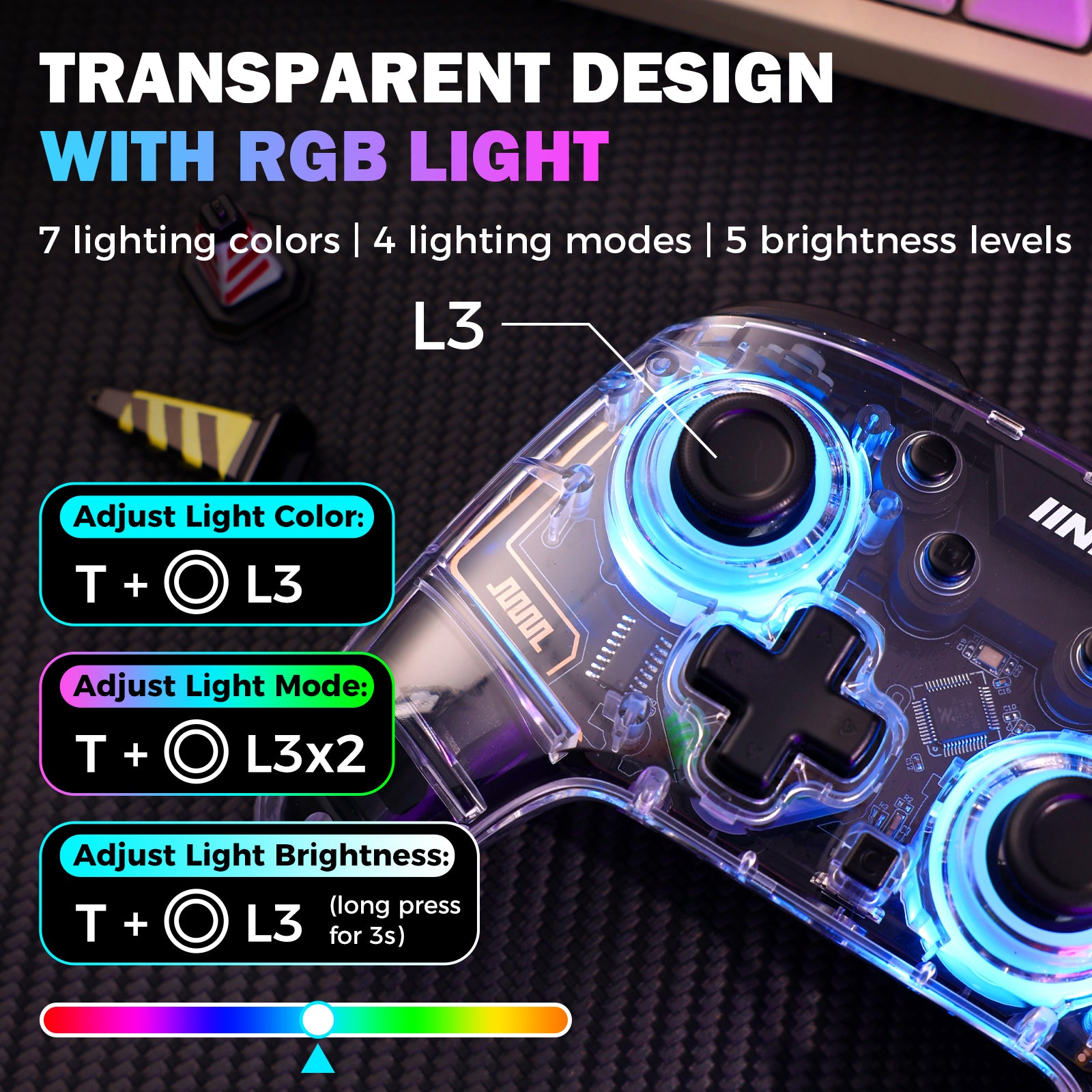 IINE Stella Series Wireless Controller for Switch 2