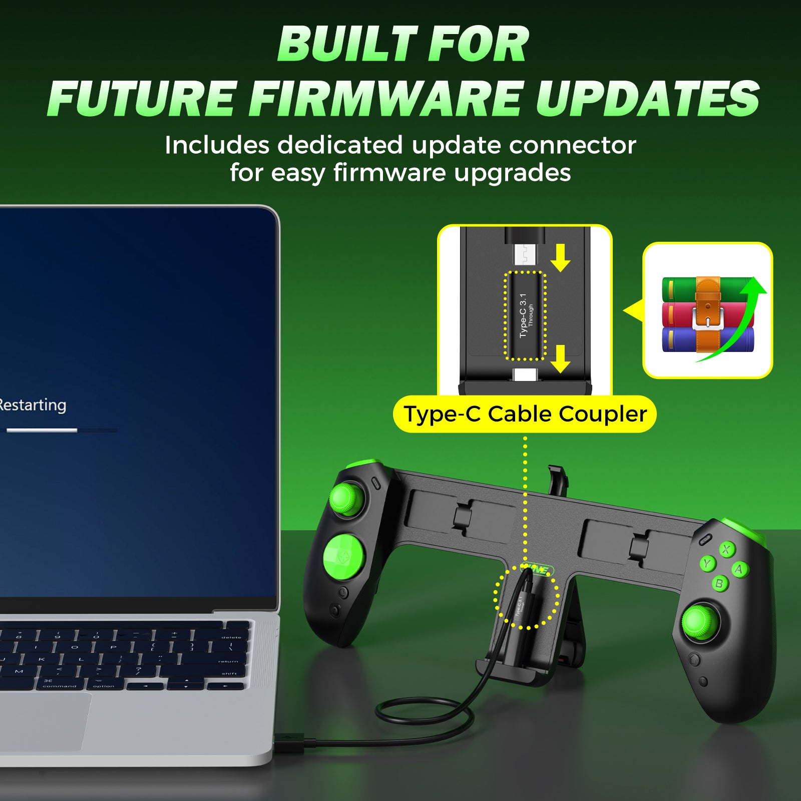 IINE One-piece Gaming Controller for Switch 2