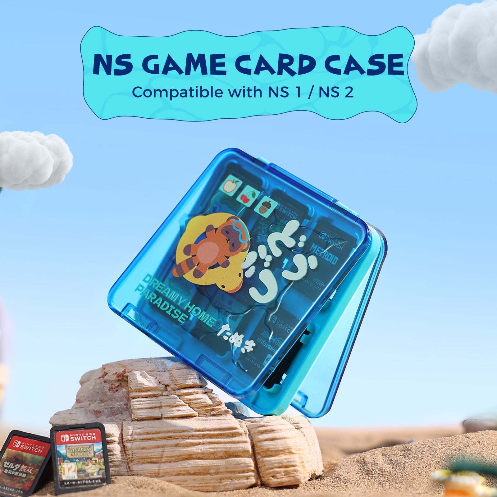 IINE Dreamy Home Paradise Series: PRO Controller & Protective Case & Game Card Case