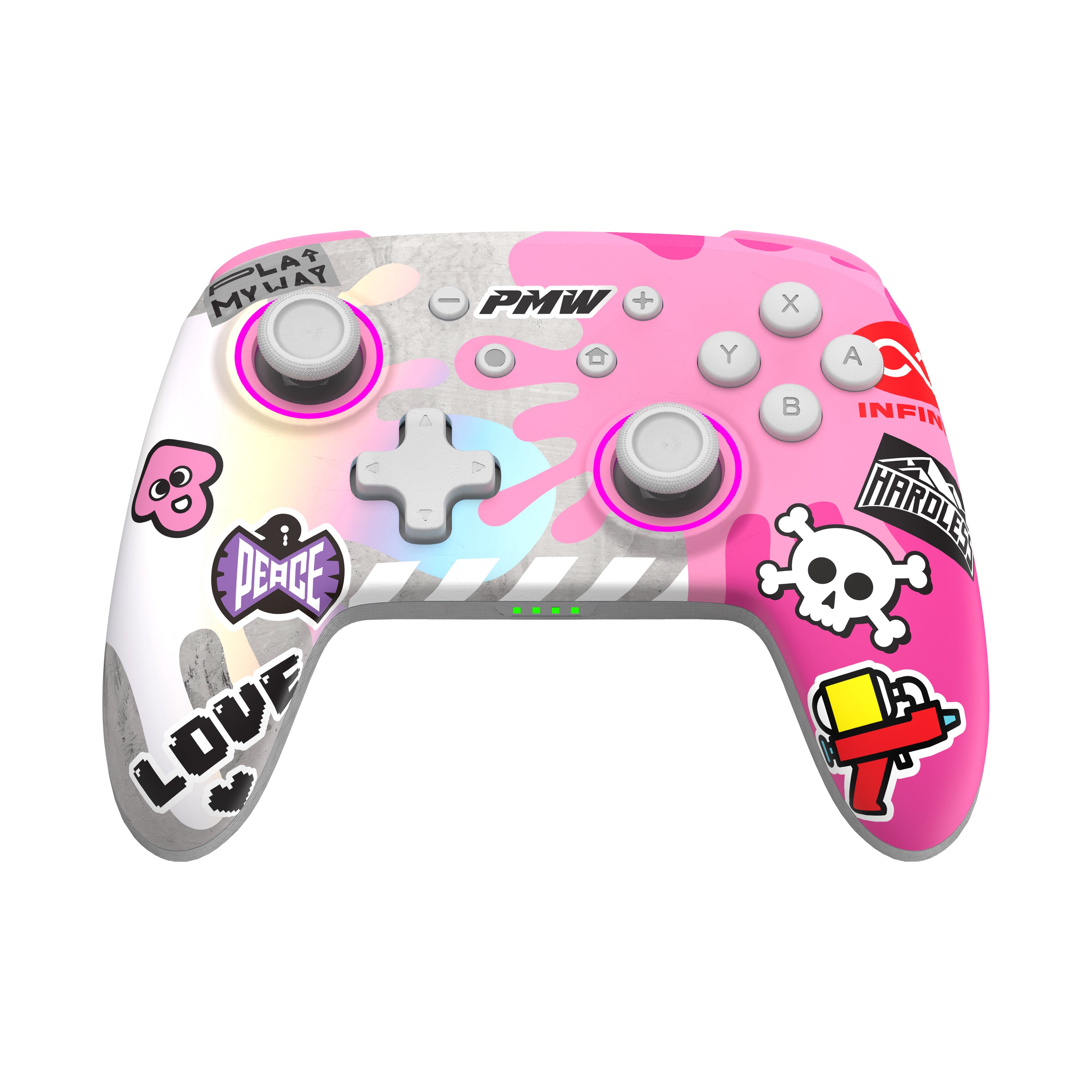 IINE Splatoon Purple-Yellow Games Accessories for Nintendo Switch