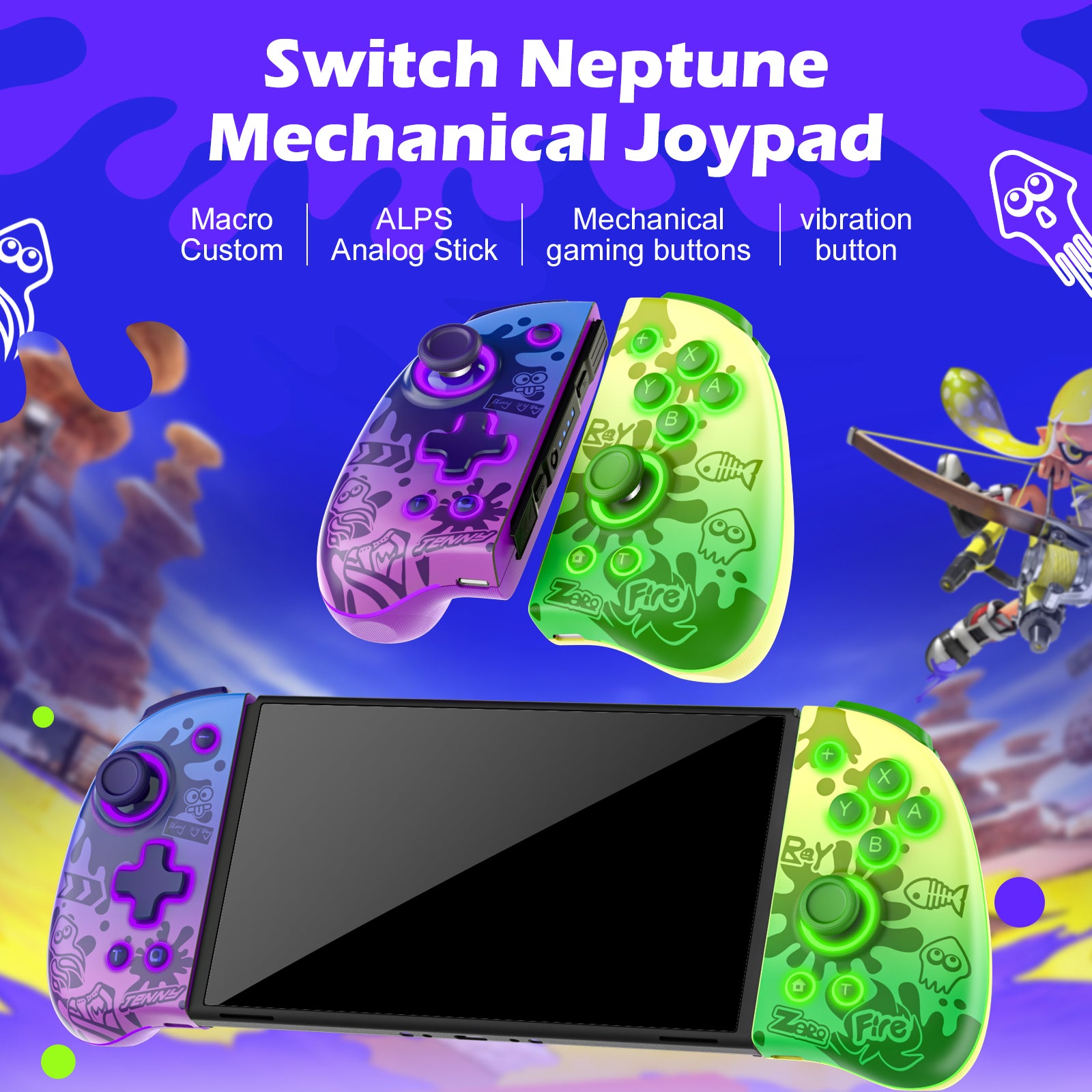 IINE Nintendo Swtich Neptune Mechanical Joypad