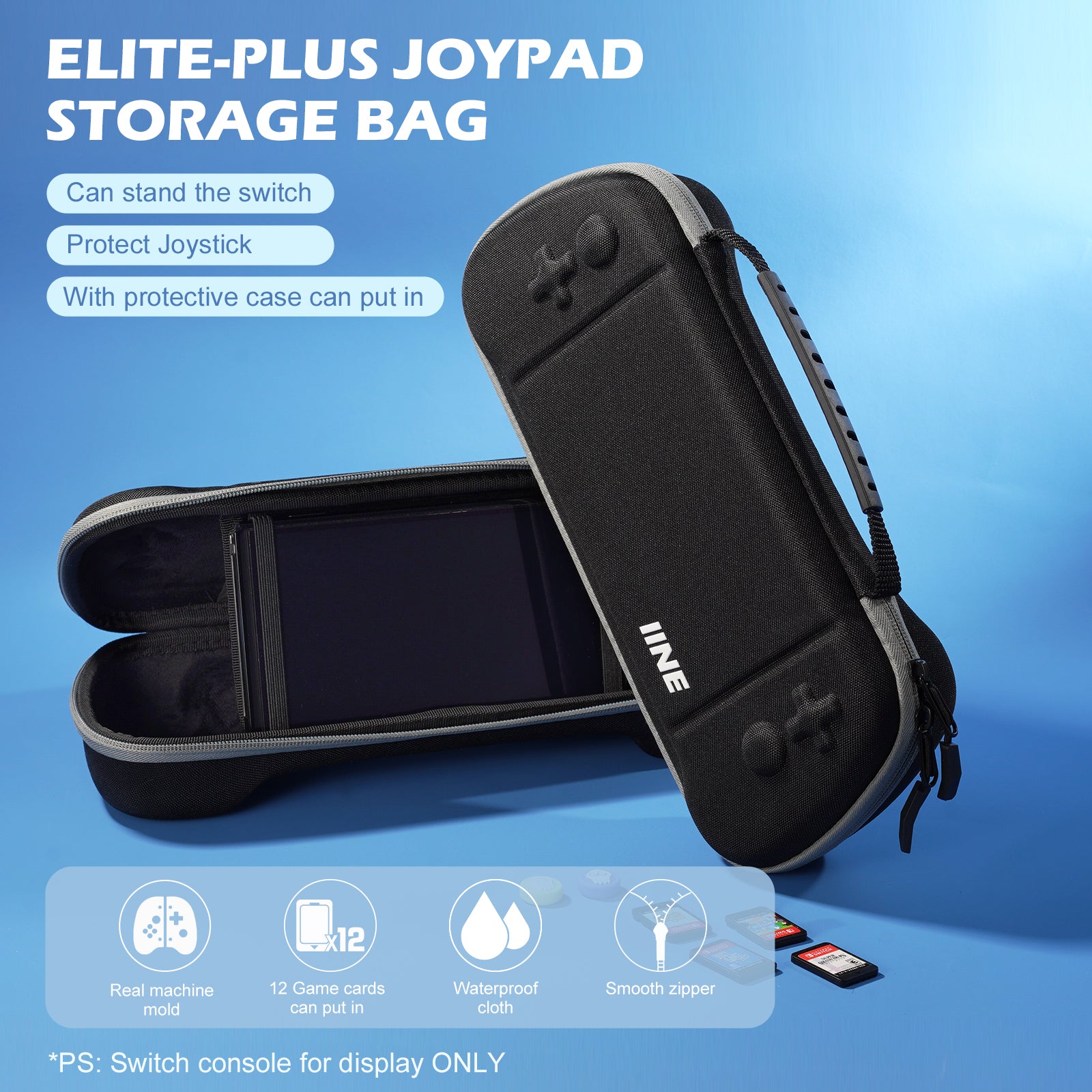 IINE Elite-Plus Joypad Bag for Nintendo Switch/OLED
