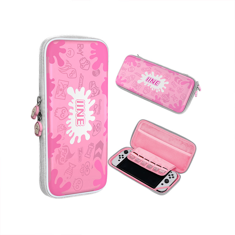 IINE Splatoon Purple-Yellow Games Accessories for Nintendo Switch