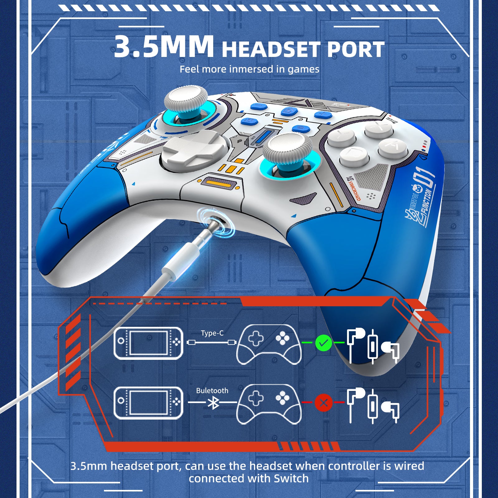 IINE Ares Mecha Wireless Pro Controller