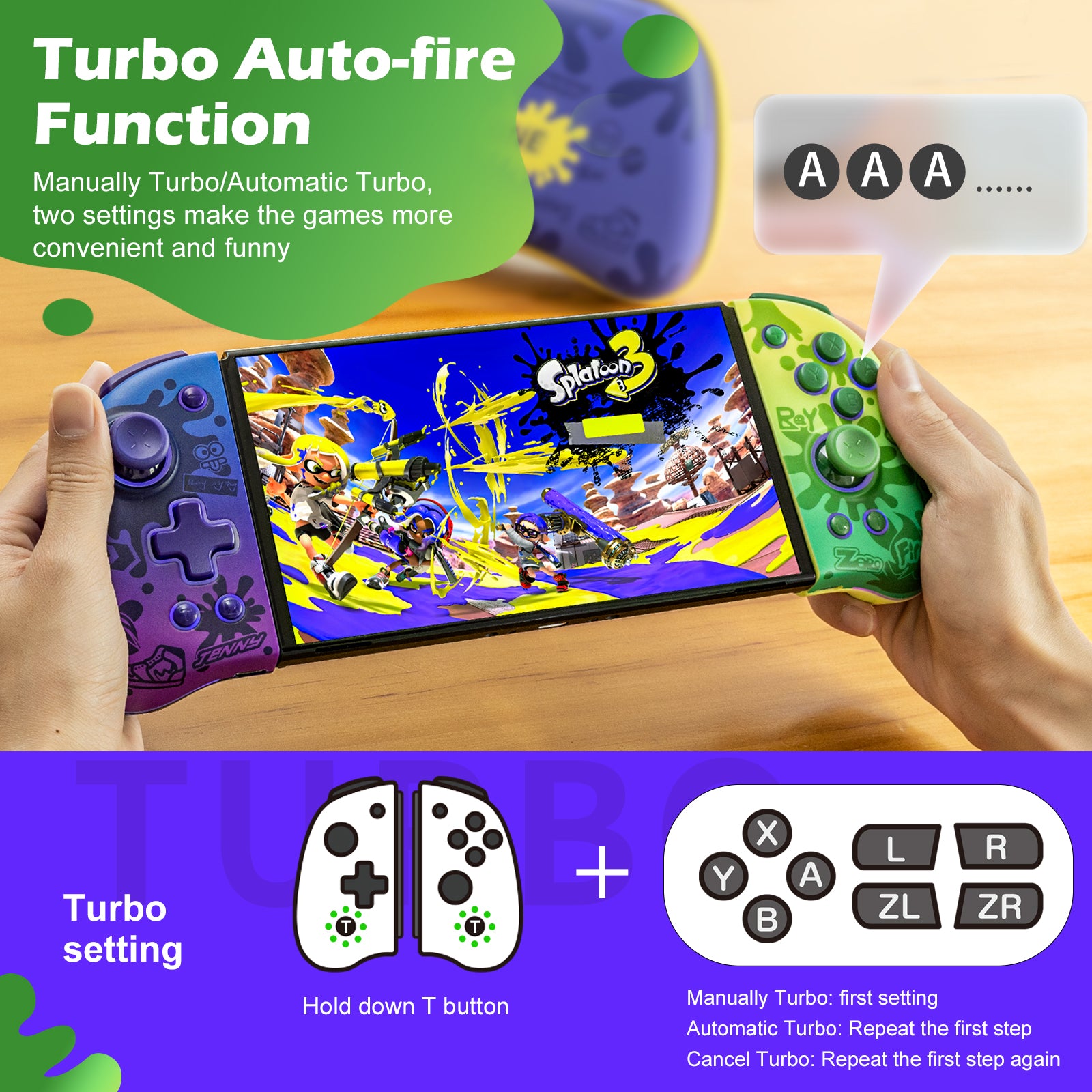 IINE Nintendo Swtich Neptune Mechanical Joypad