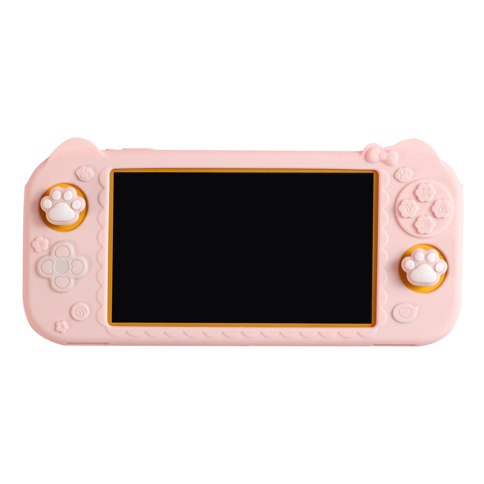 IINE Cute Kitten Full-Cover Silicone Case for Switch Lite