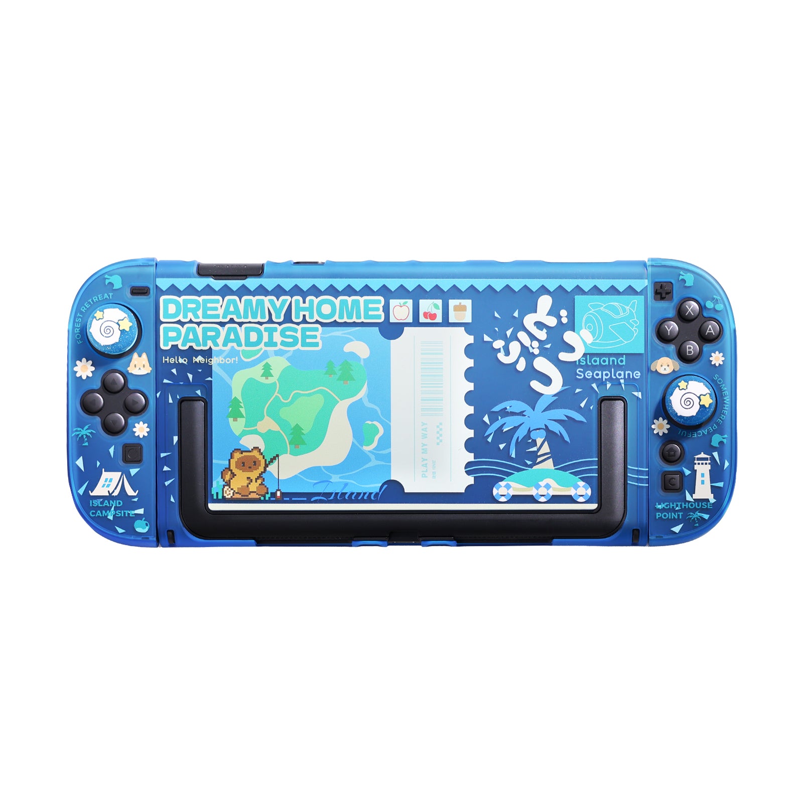 IINE Dreamy Home Paradise Series: PRO Controller & Protective Case & Game Card Case