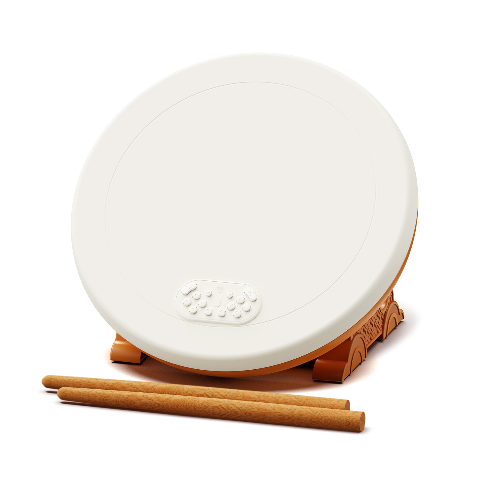 IINE Professional Taiko Drum Pro Max and wooden drumsticks