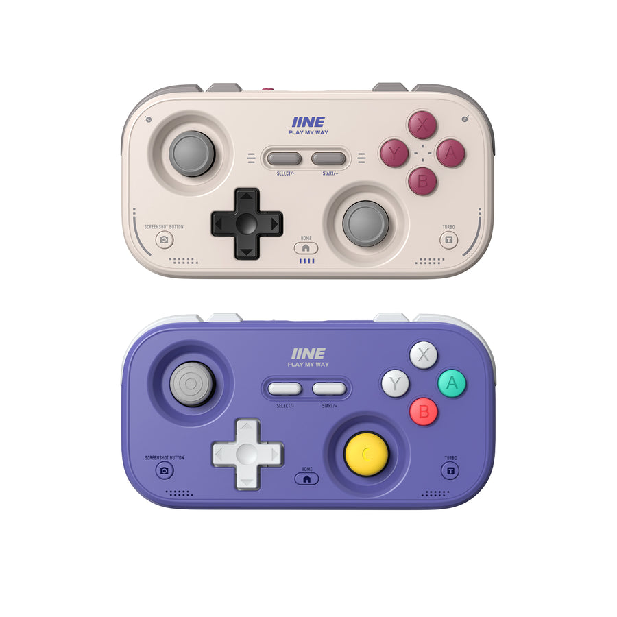 IINE Retro Pocket Chronos Game Controller – Nintendo Layout / Xbox Layout