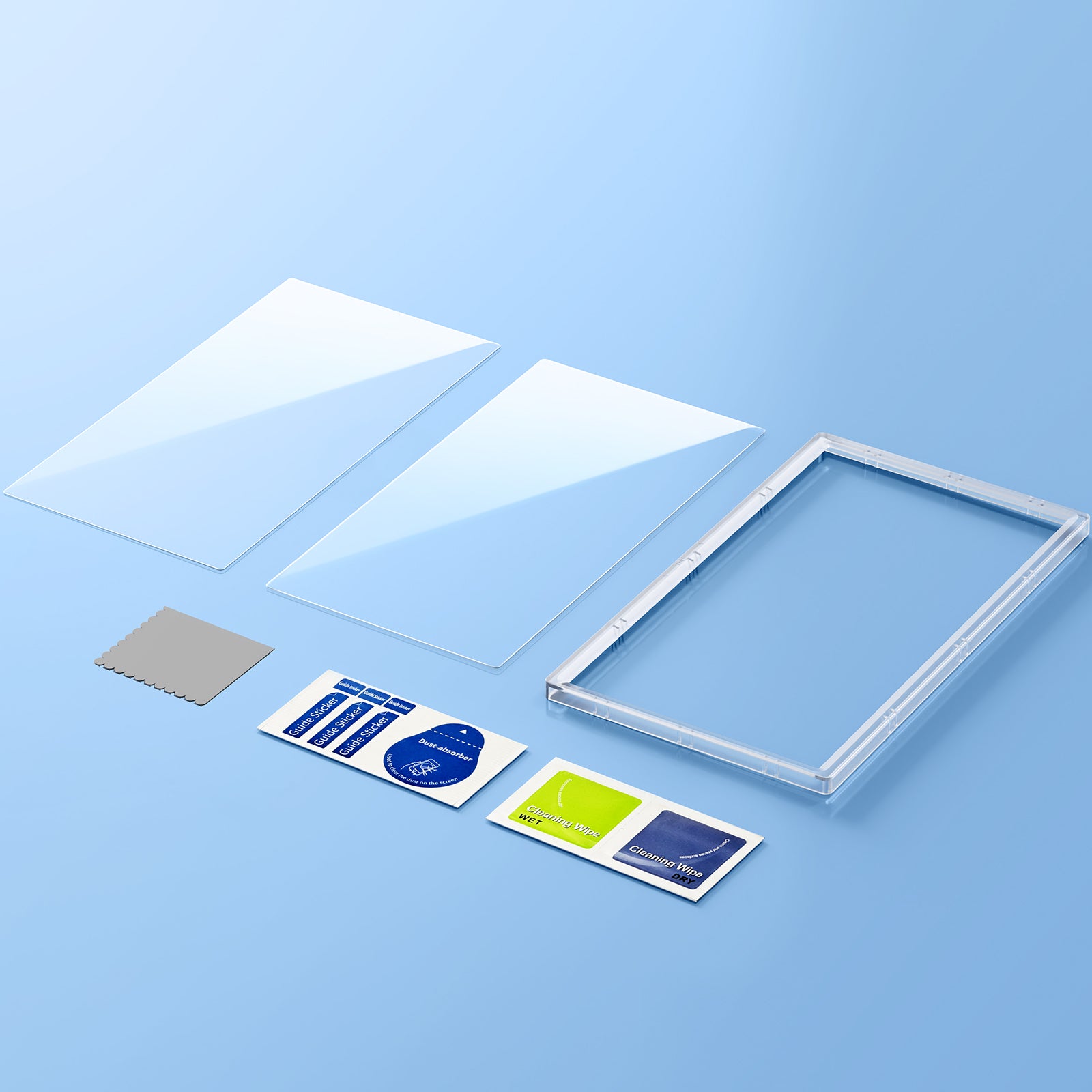 IINE Tempered Glass Screen Protector with Auxiliary device for Switch 2