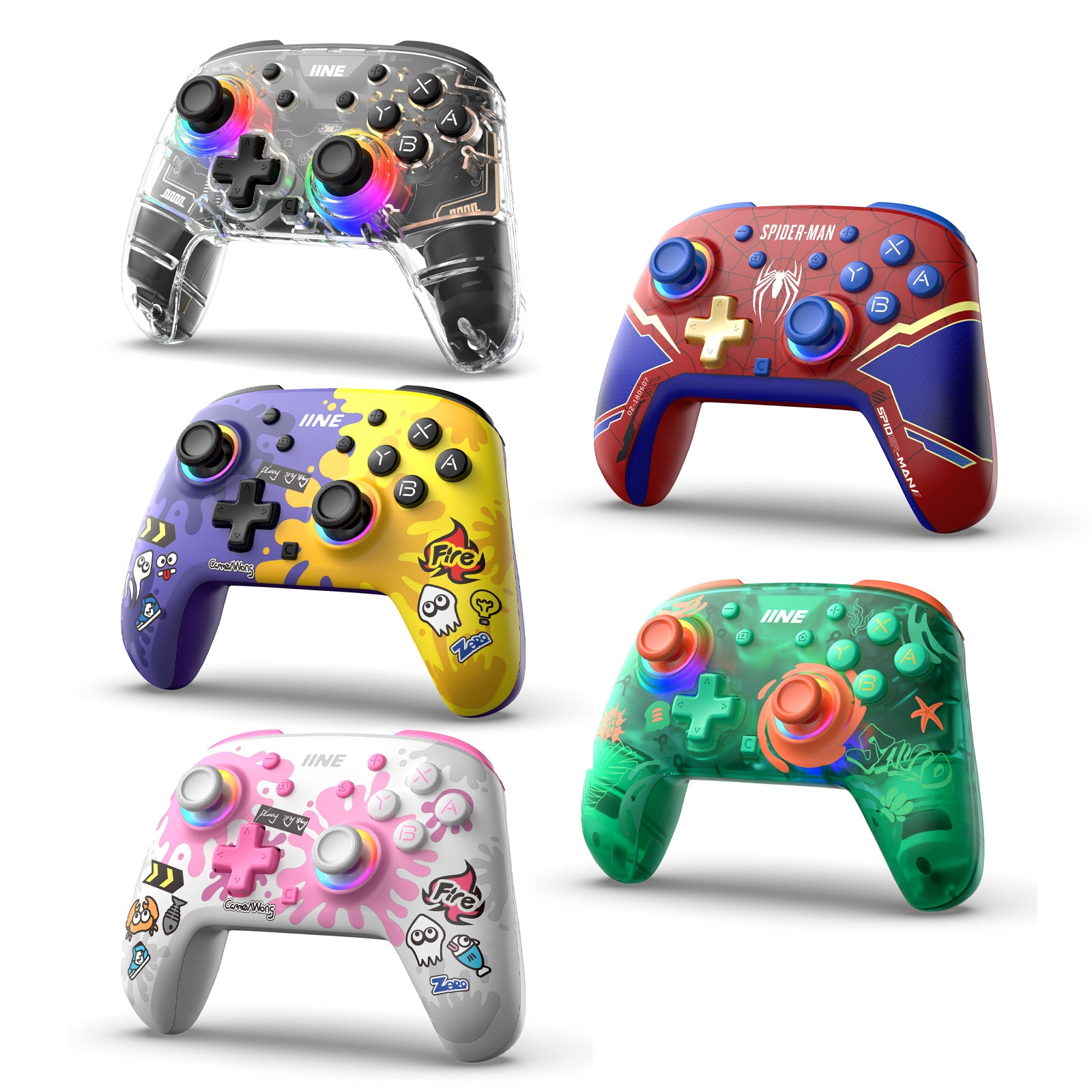 IINE Stella Series Wireless Controller for Switch 2