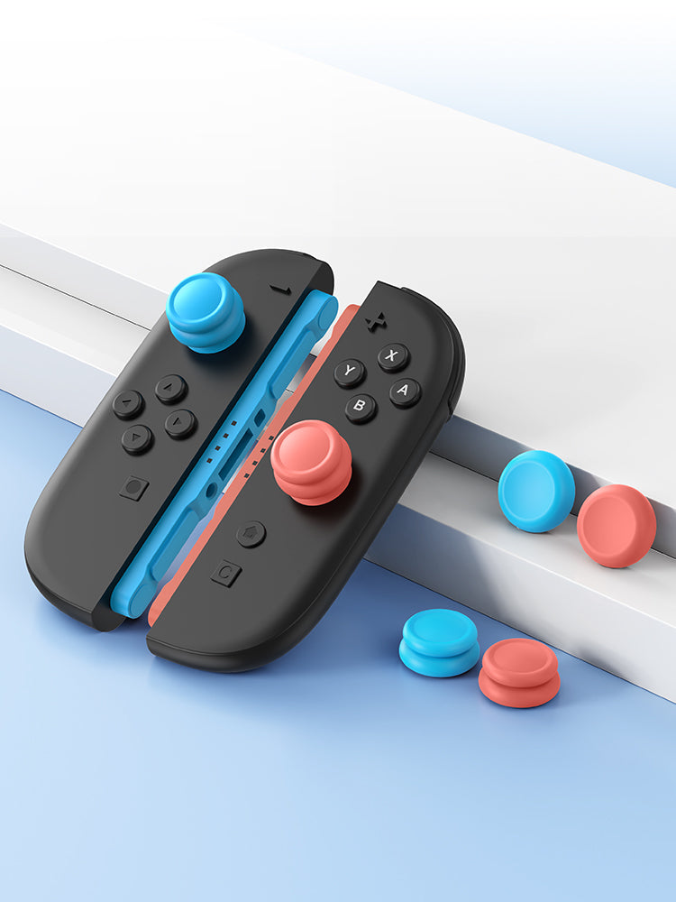IINE Dual-Heiight Silicone Joystick Caps for Switch 2