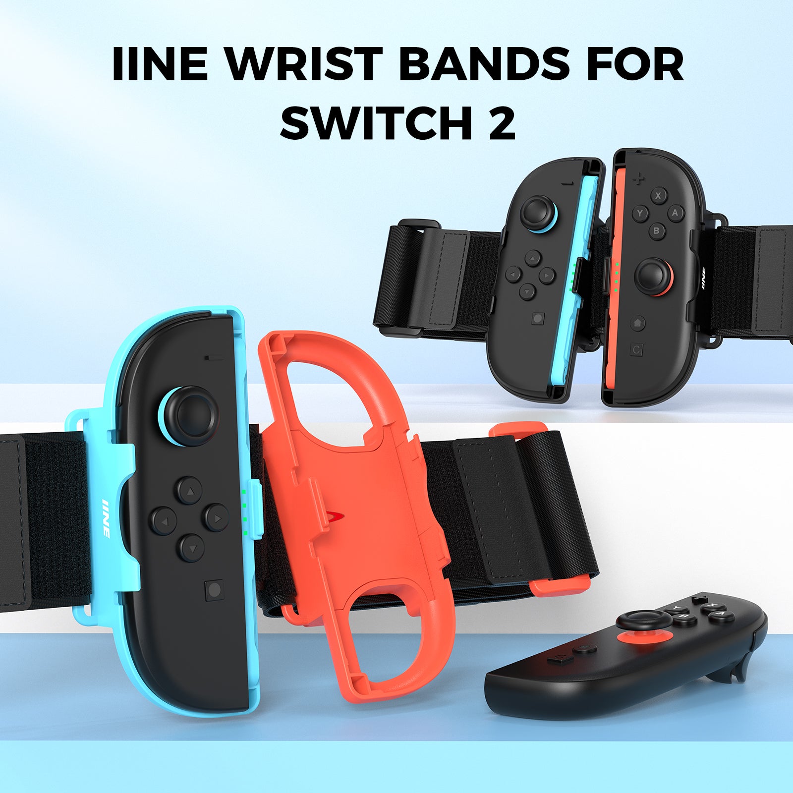IINE Wrist Bands Grip for Switch 2