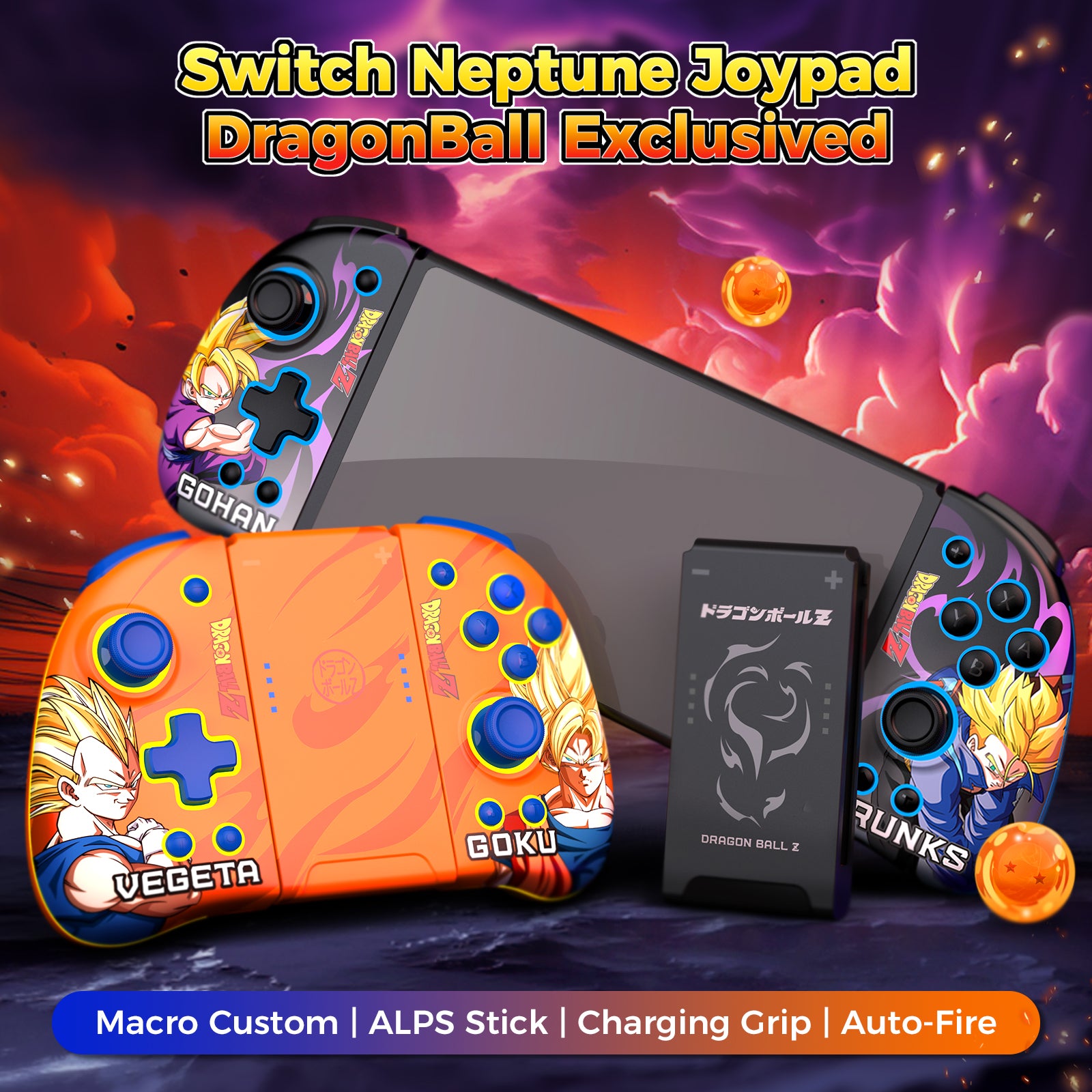 IINE DragonBall Elite Mechanical Joypad for NS