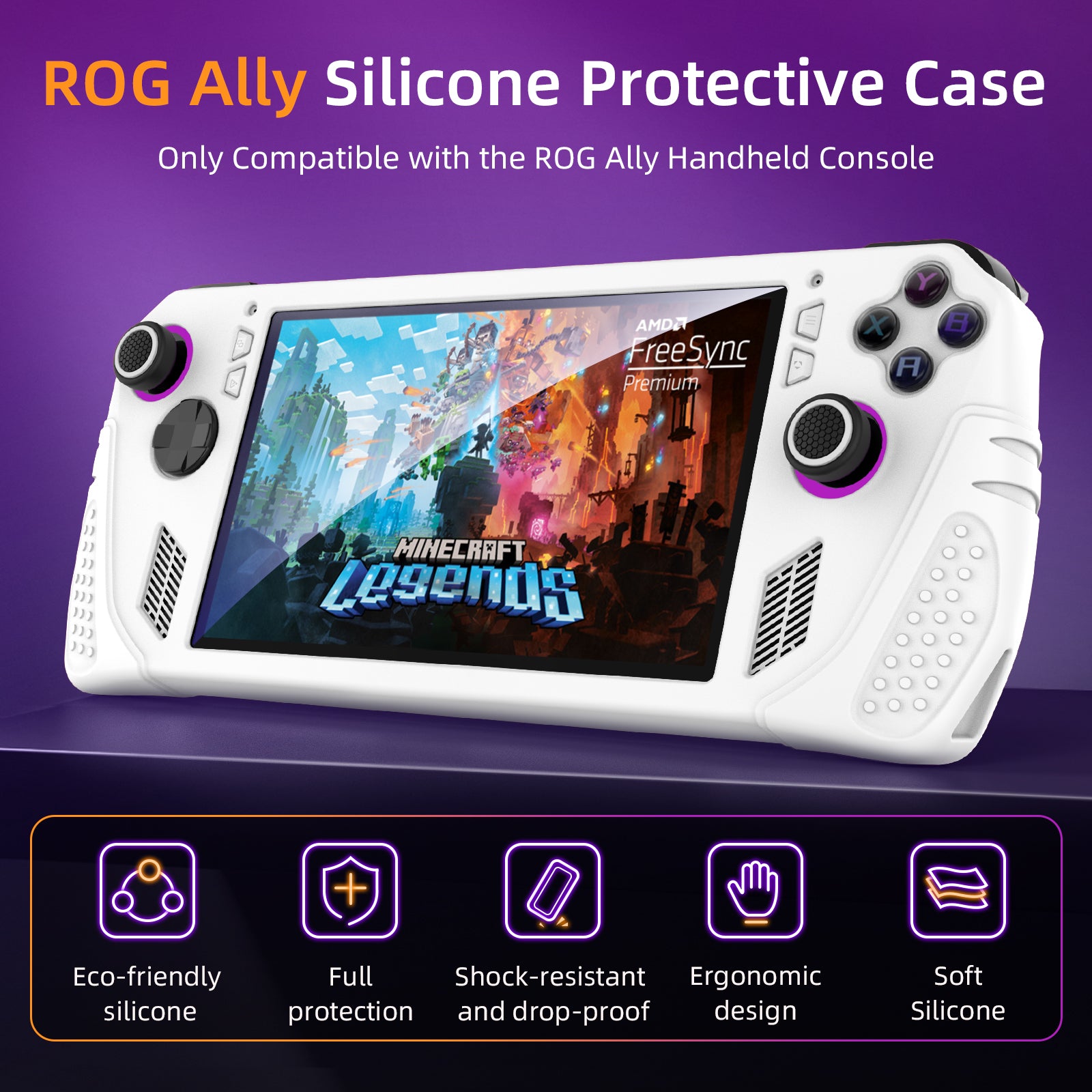 IINE ROG Ally Silicone Protective Case Accessories