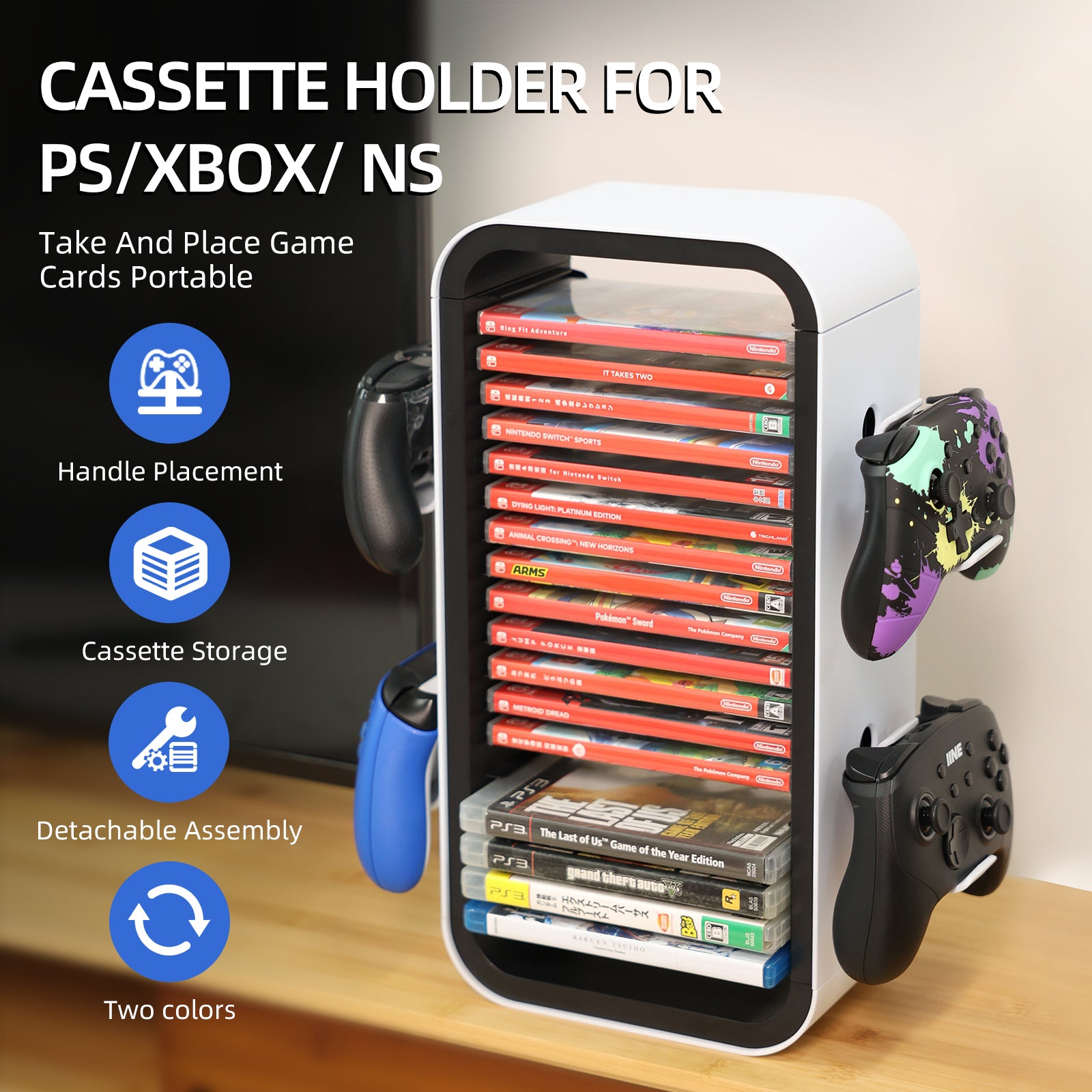 IINE PS/XBOX/NS Cassete Holder