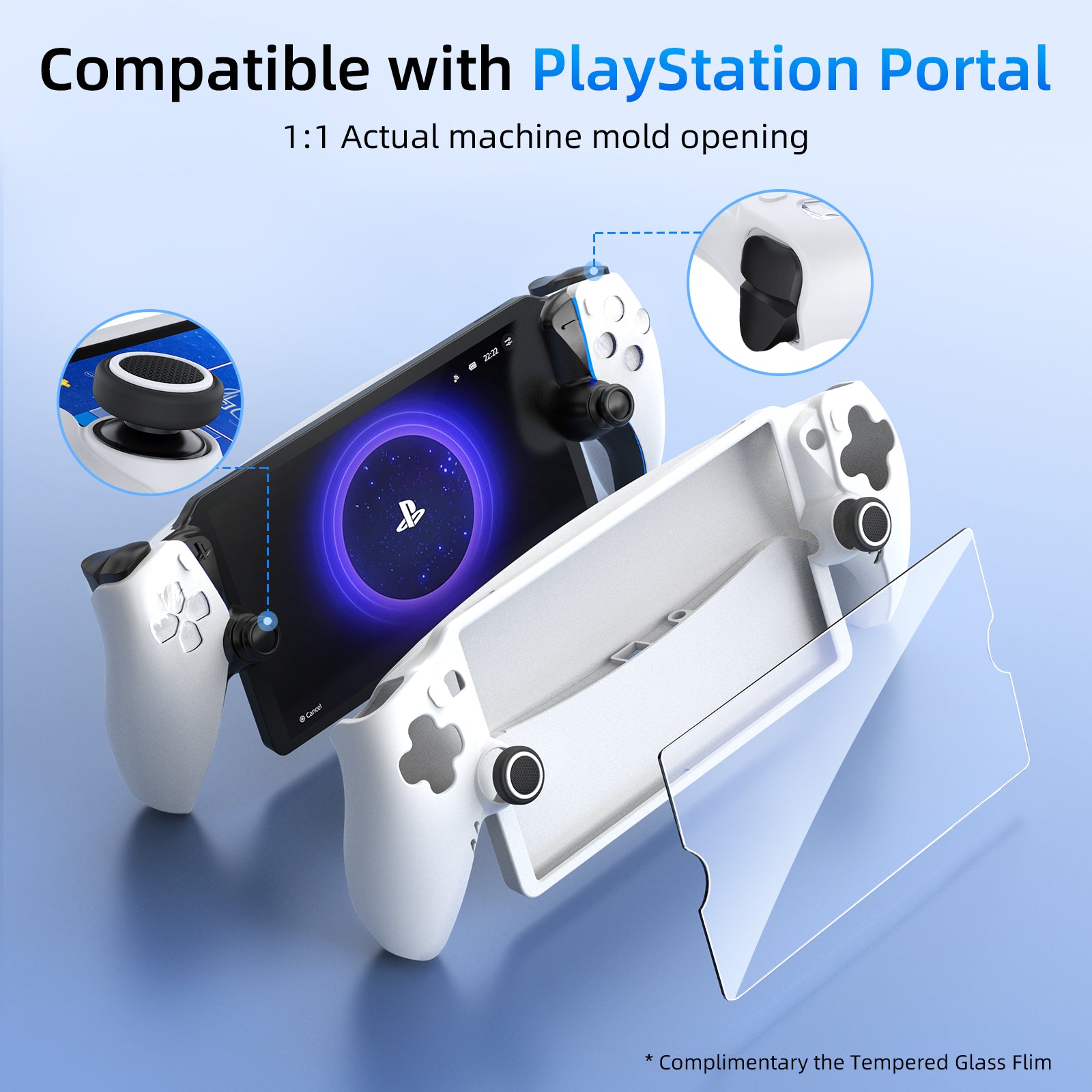 IINE Silicone Protective Case for Playstation Portal