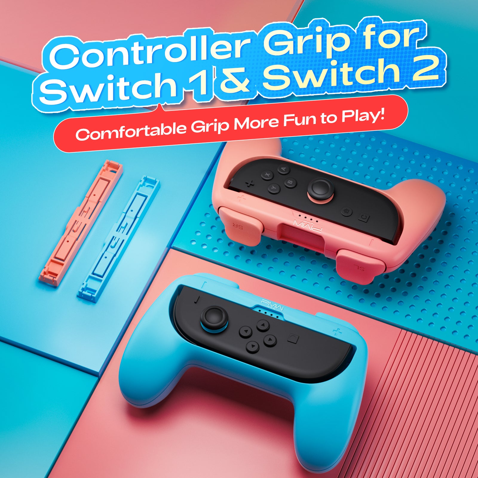 IINE Joy-Con Grip for Switch 1 & 2