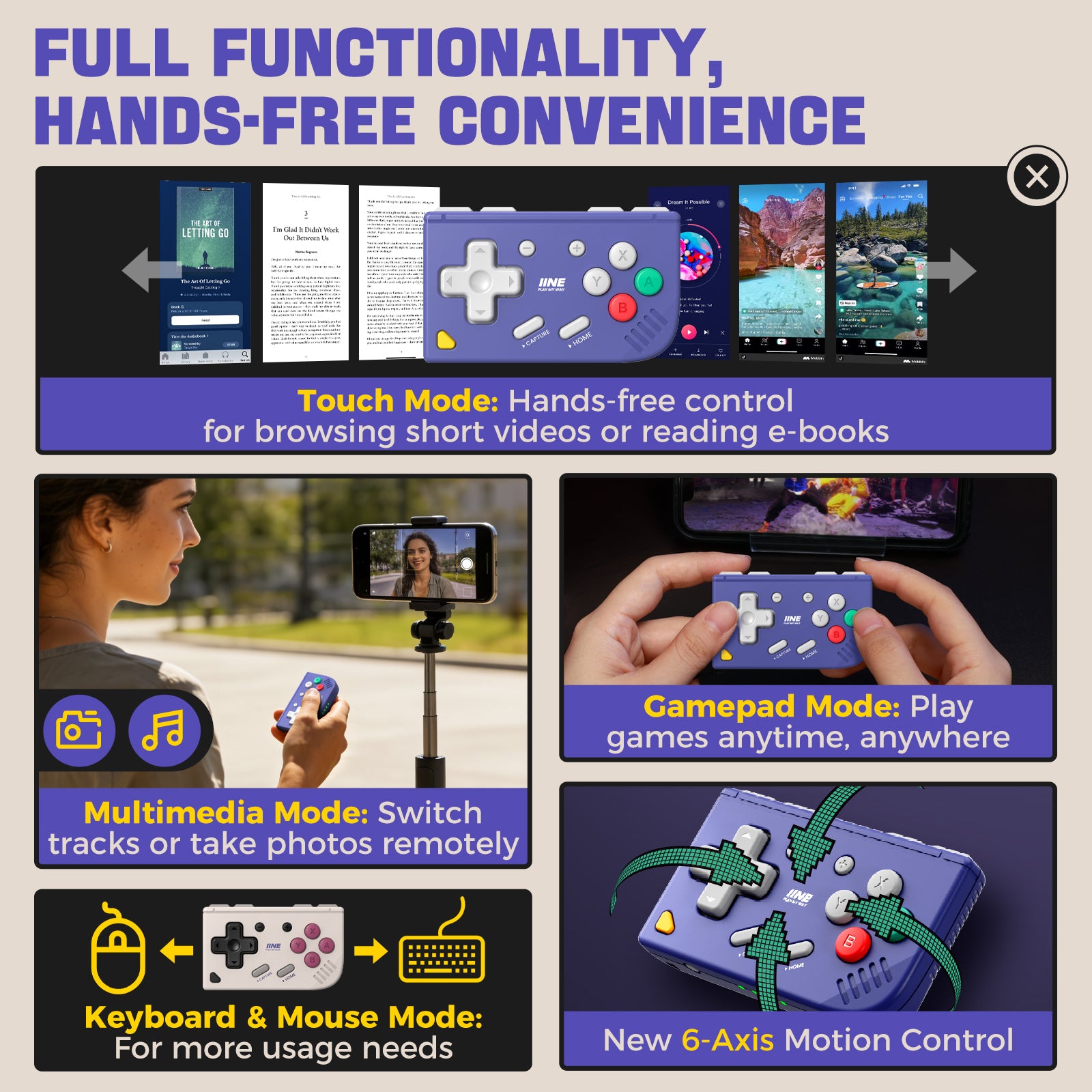 IINE Mini Retro Ananke Gen 2 Controller