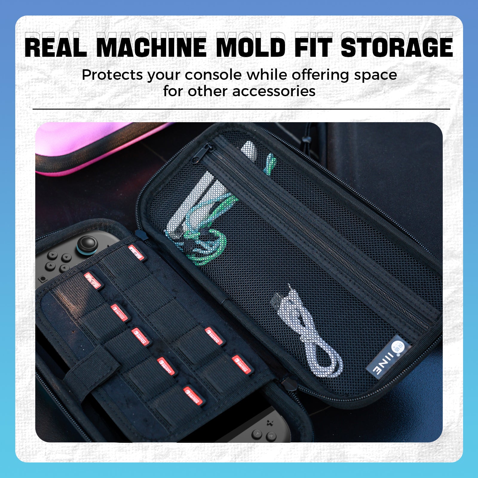 IINE EVA Gradient Storage Bag for Switch 2