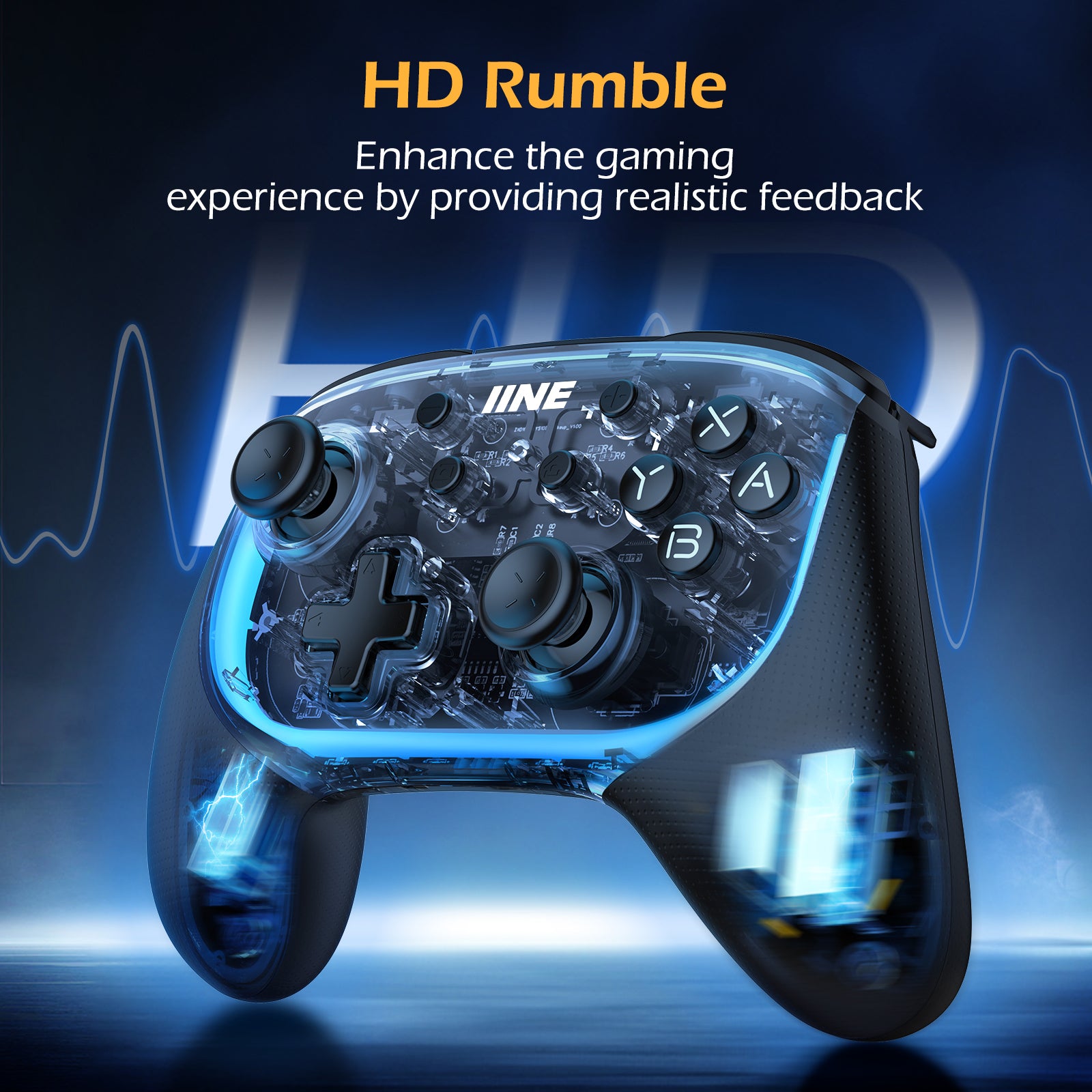 INE Phantom controller with charging Dock