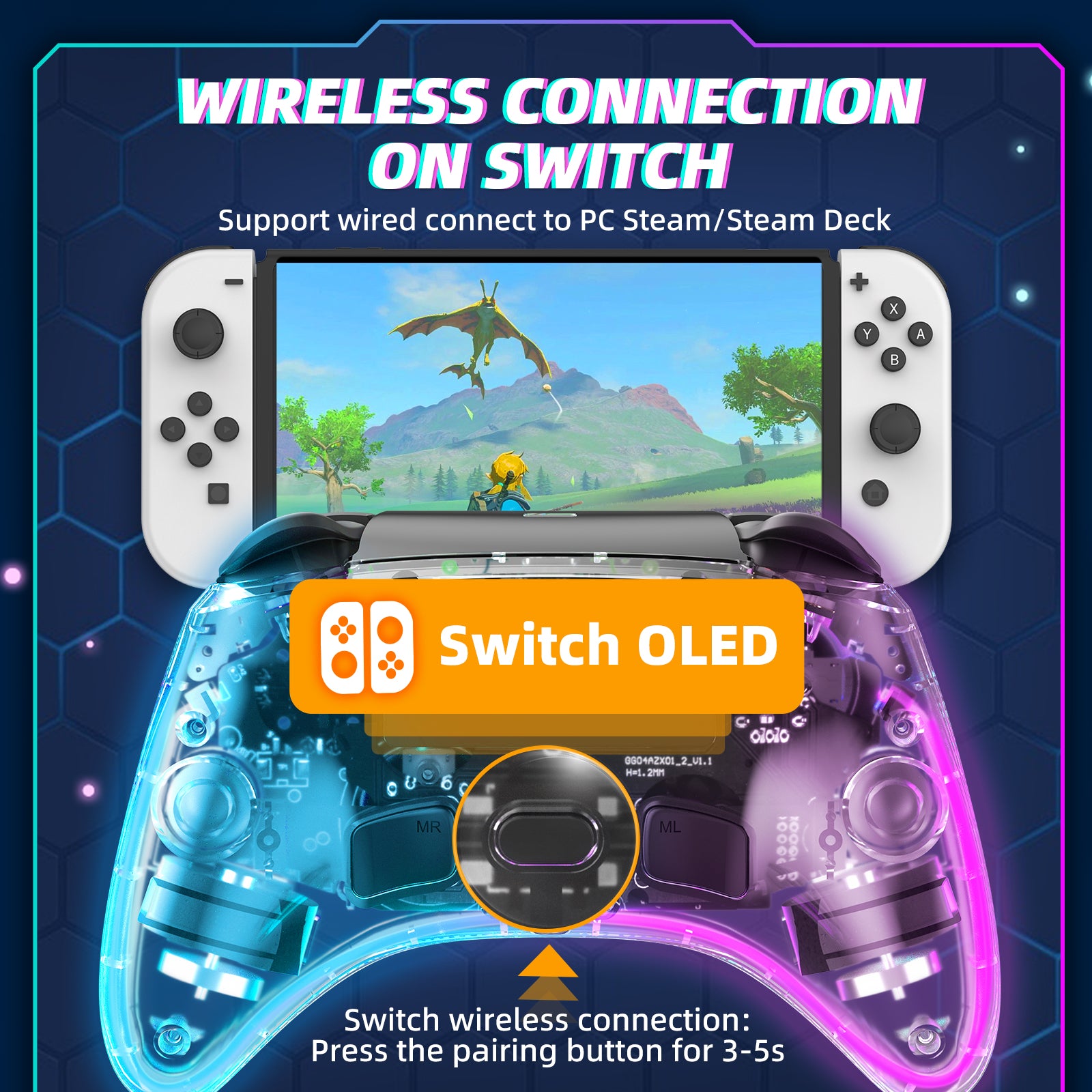 IINE Ares Transparent Wireless Controller