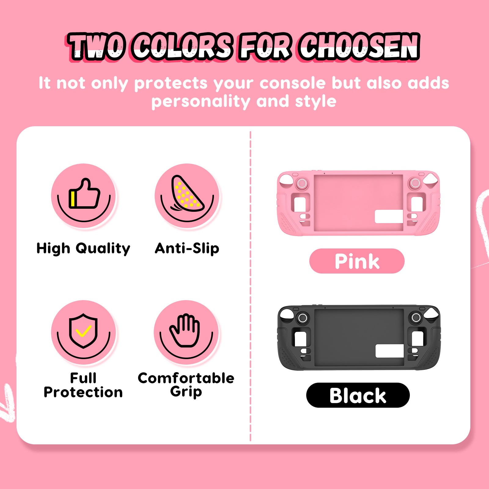 IINE Steam Deck OLED Protective Case Set