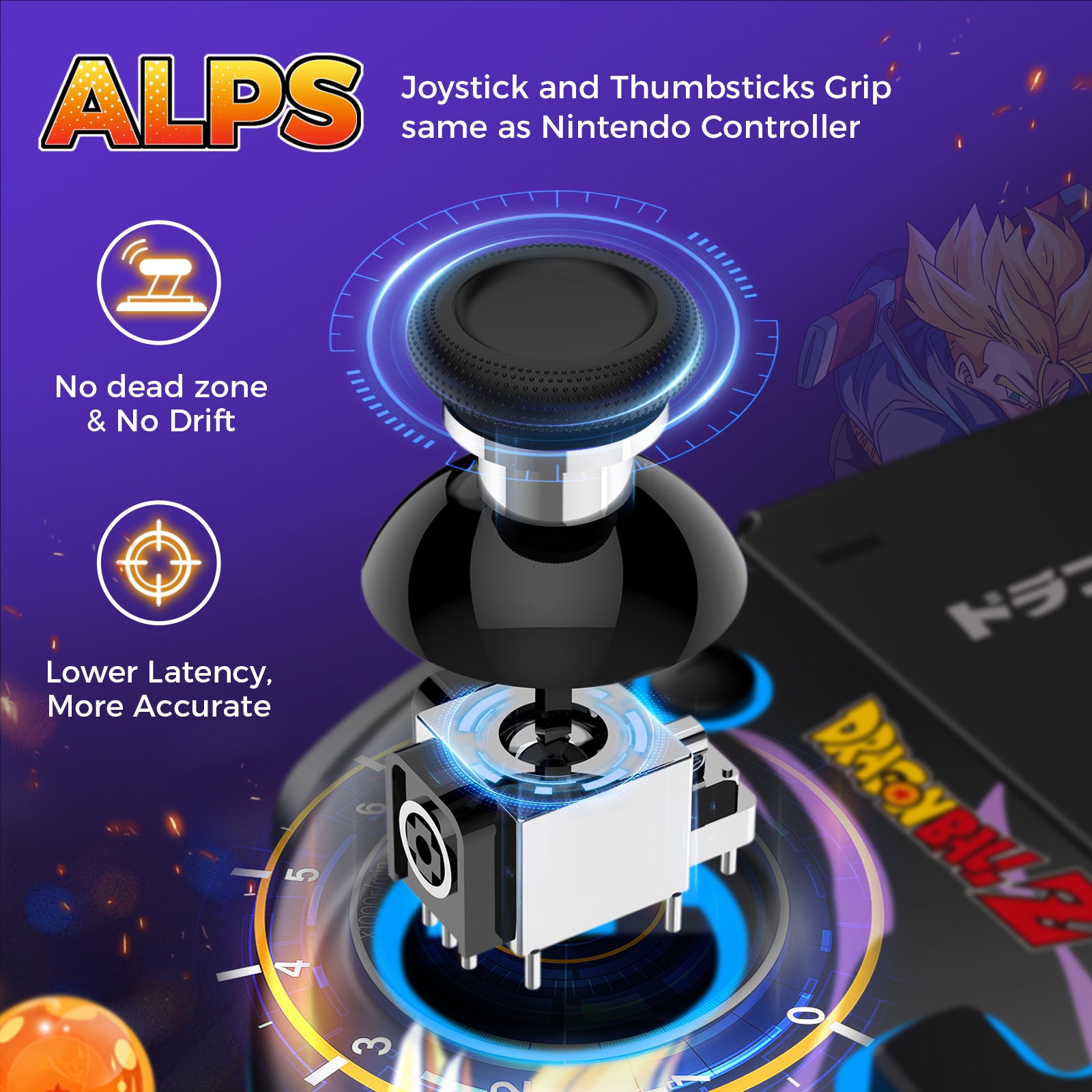 IINE DragonBall Elite Mechanical Joypad for NS